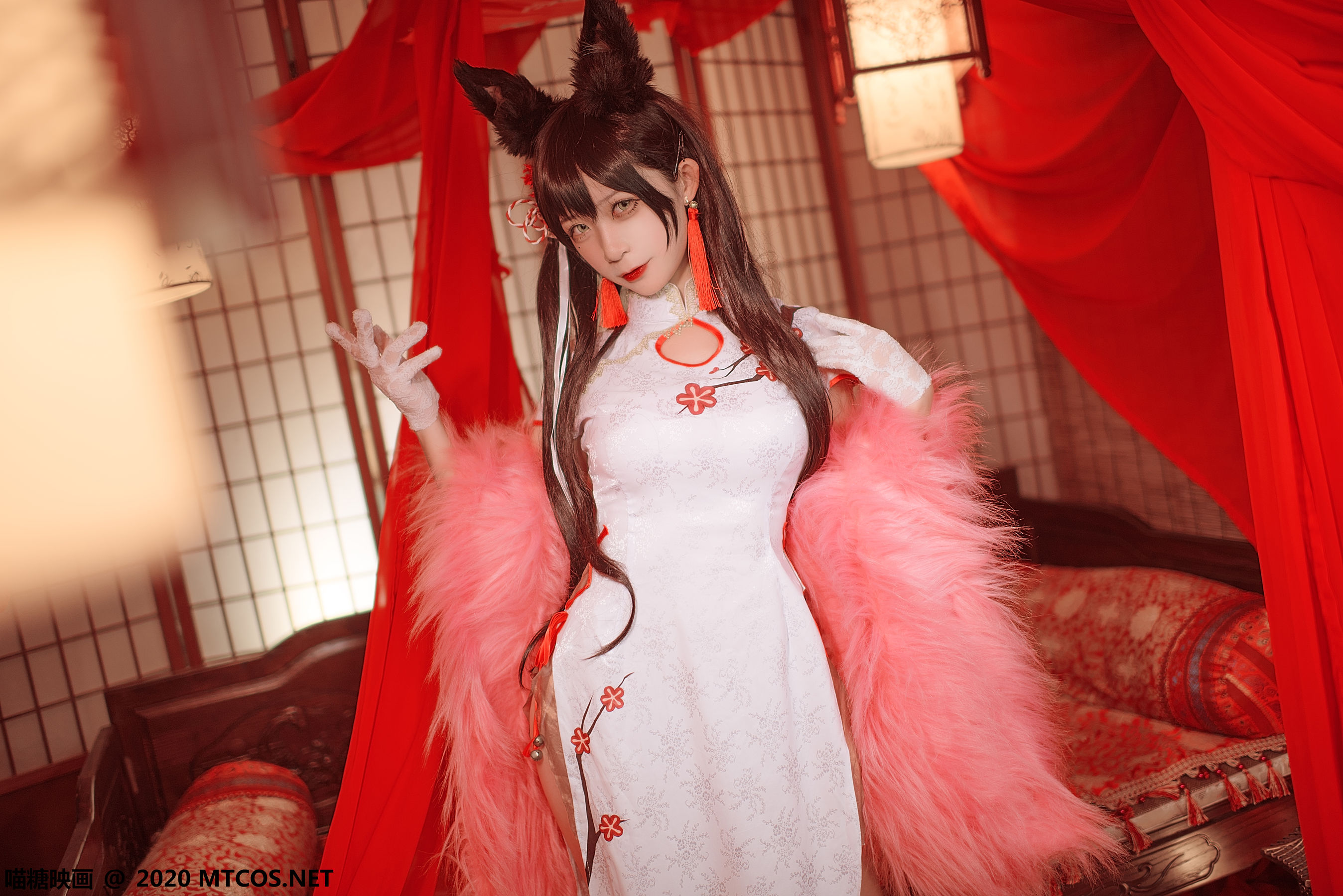 [喵糖映画] HML.028 樱落酱w 爱宕旗袍_第1张