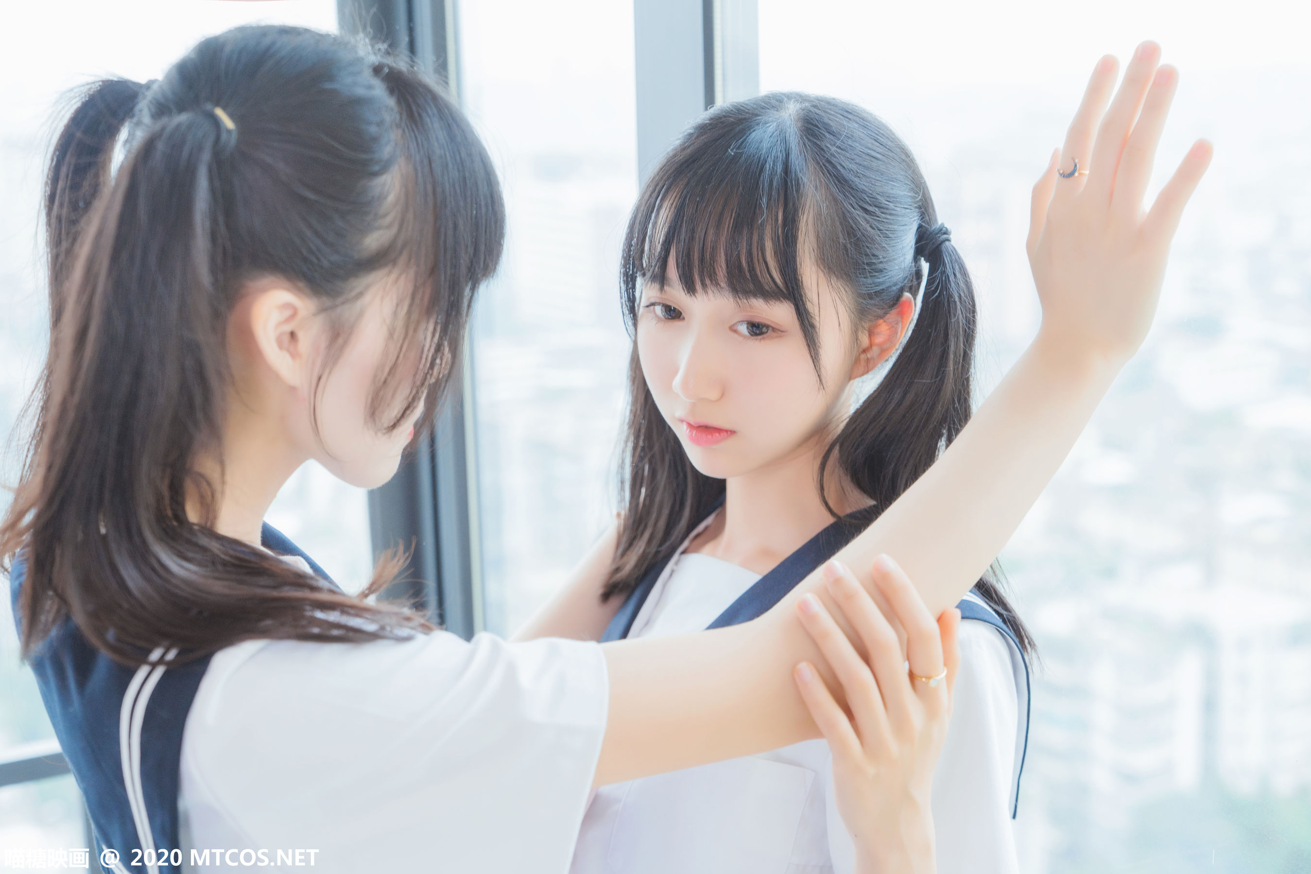 [喵糖映画] JKL.014  木绵绵  她?JK制服_第3张