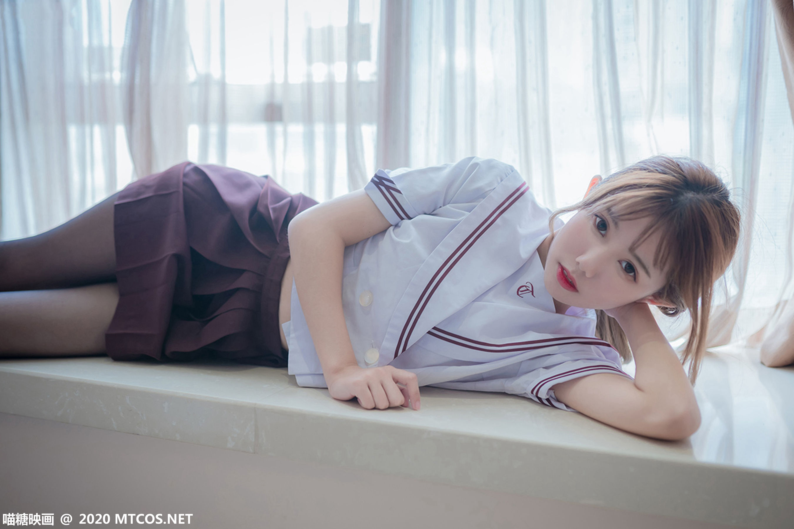 [喵糖映画] JKL.015 灰裙JK制服_第4张