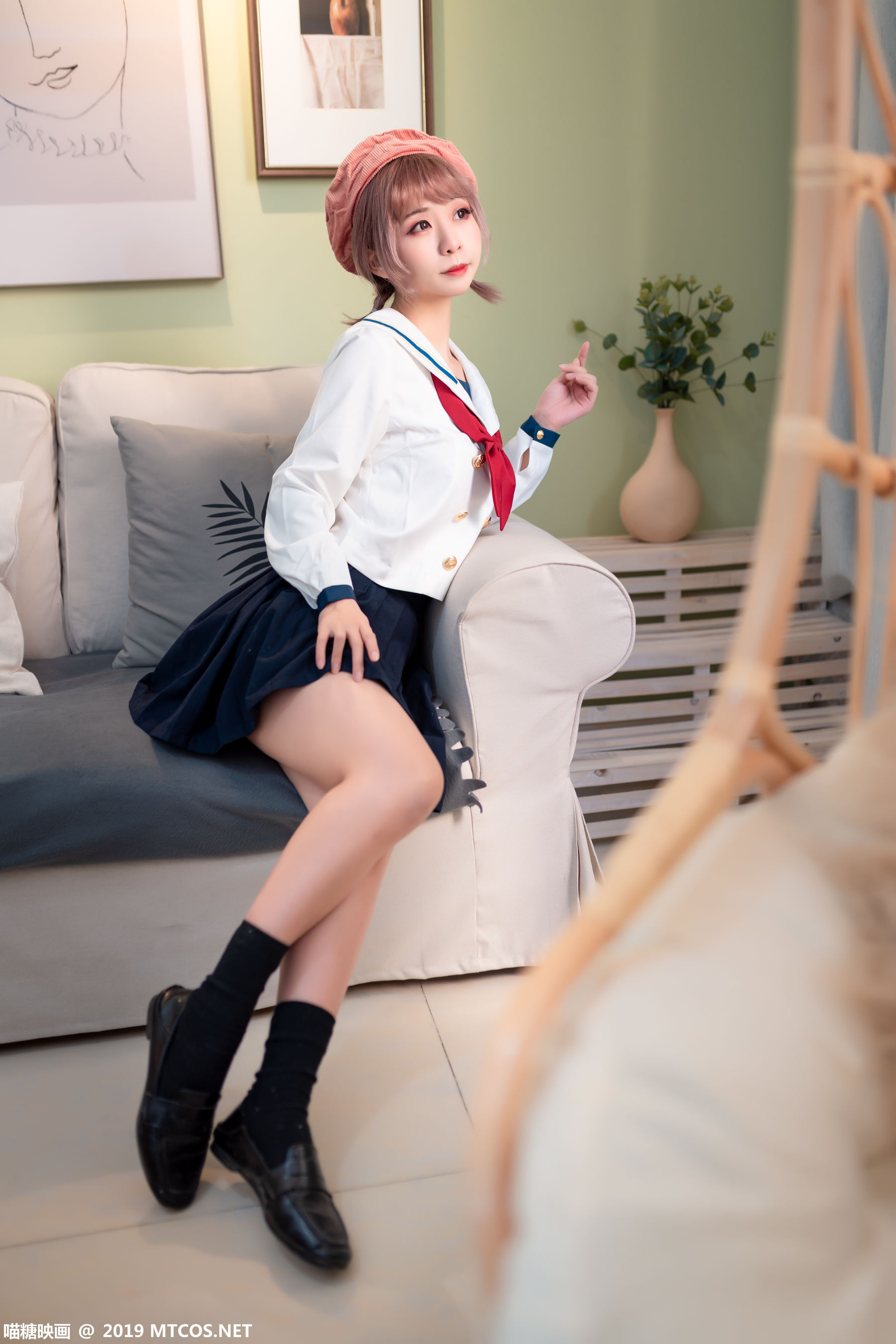 [喵糖映画] SPL.011 绿民俗JK_第3张