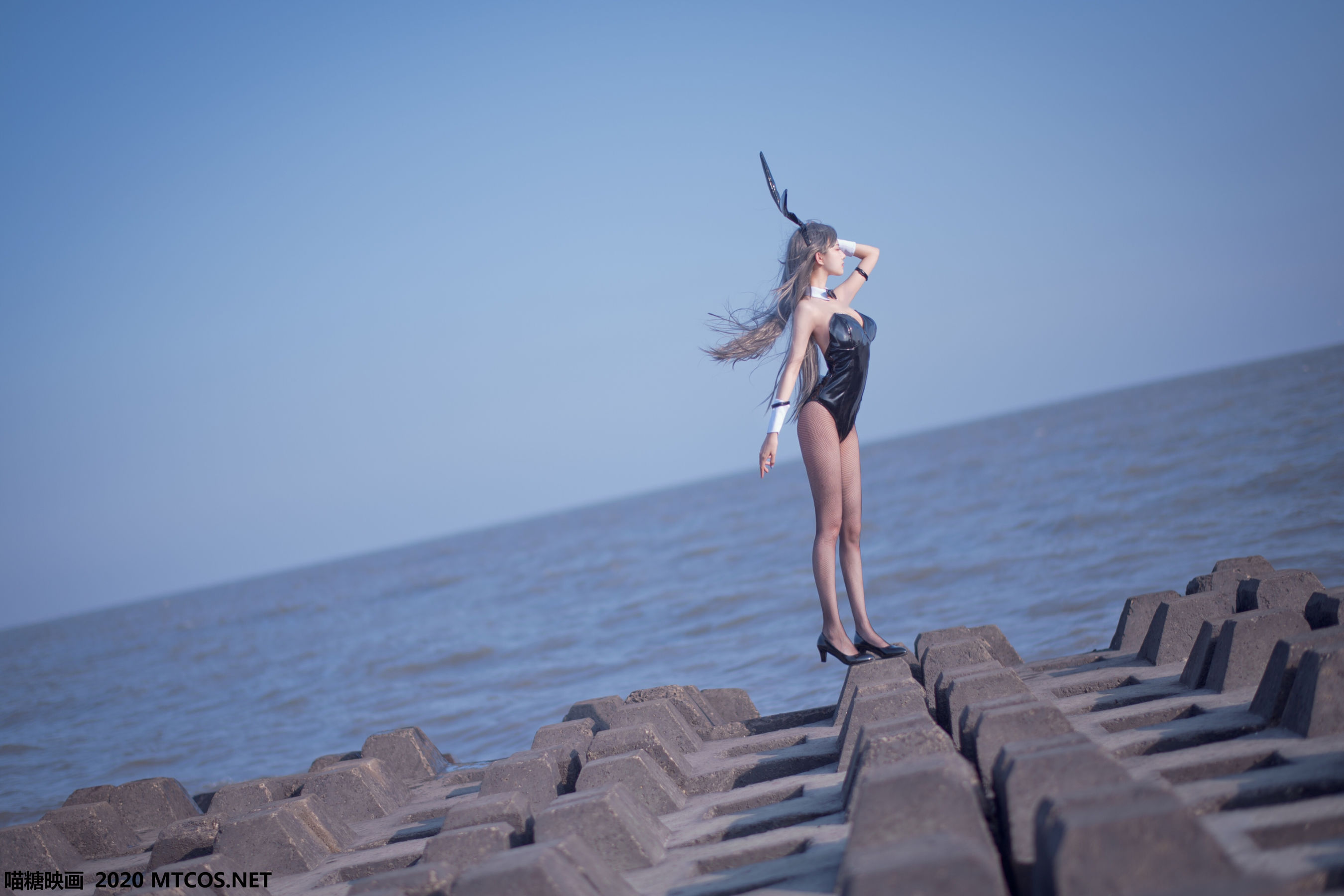 [喵糖映画] TML.011 小鹿鹿 麻衣学姐兔女郎_第2张