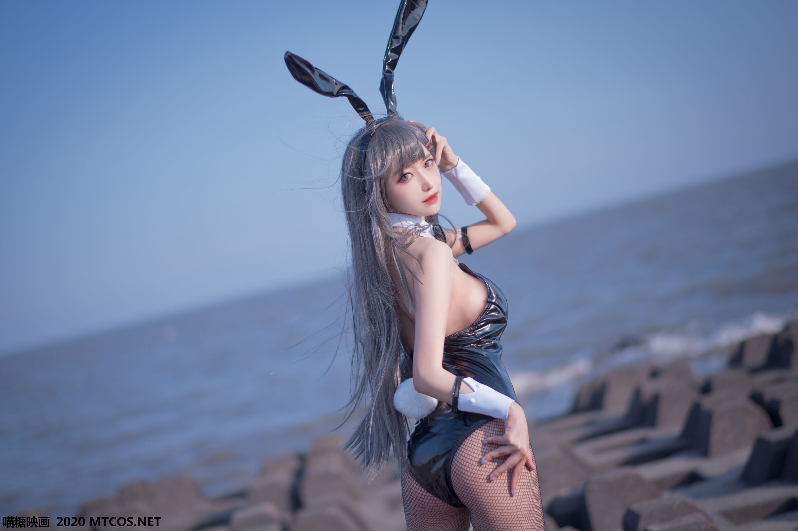 [喵糖映画] TML.011 小鹿鹿 麻衣学姐兔女郎_第3张