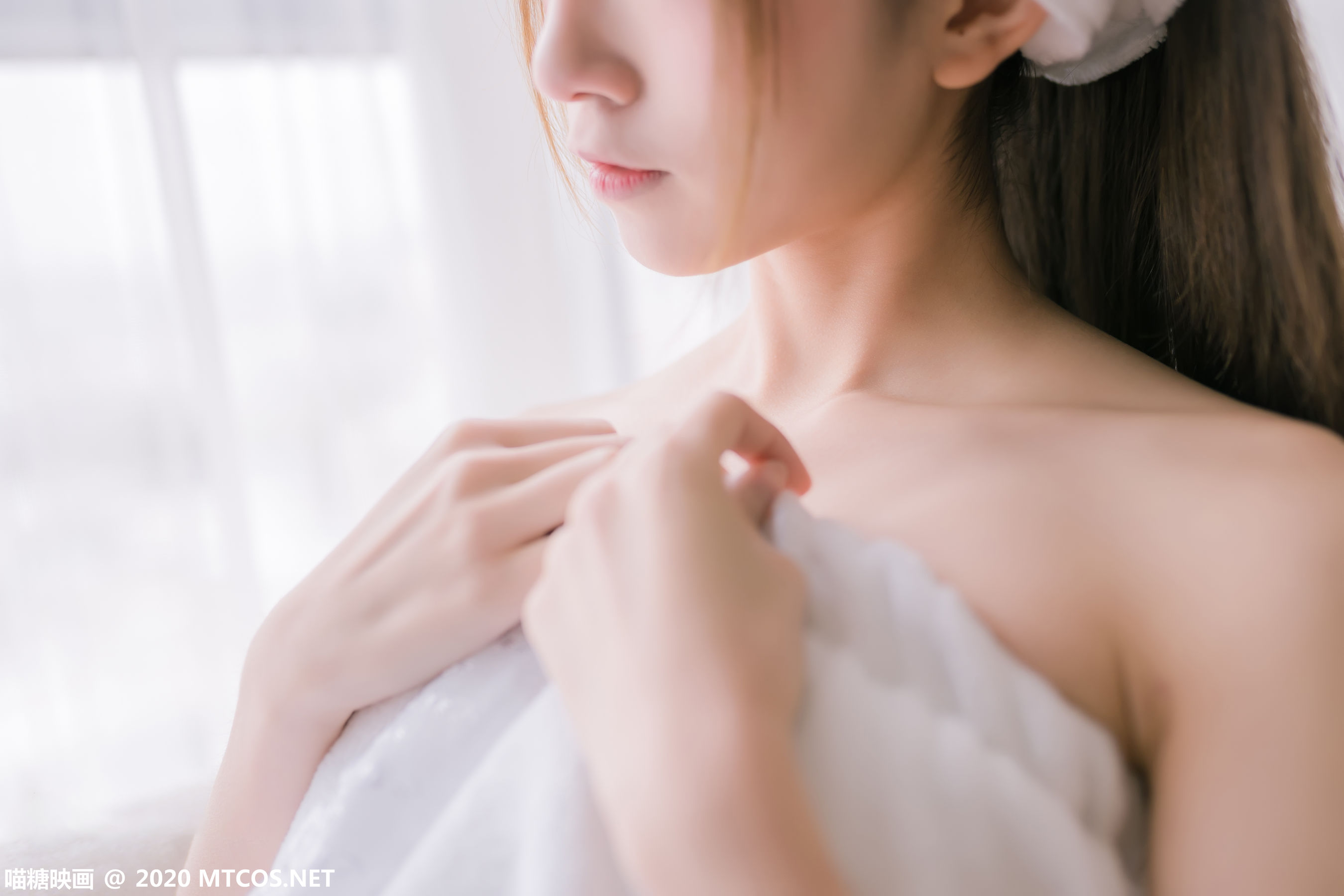 [喵糖映画] VOL.158 绮太郎 - 纯白浴巾_第5张