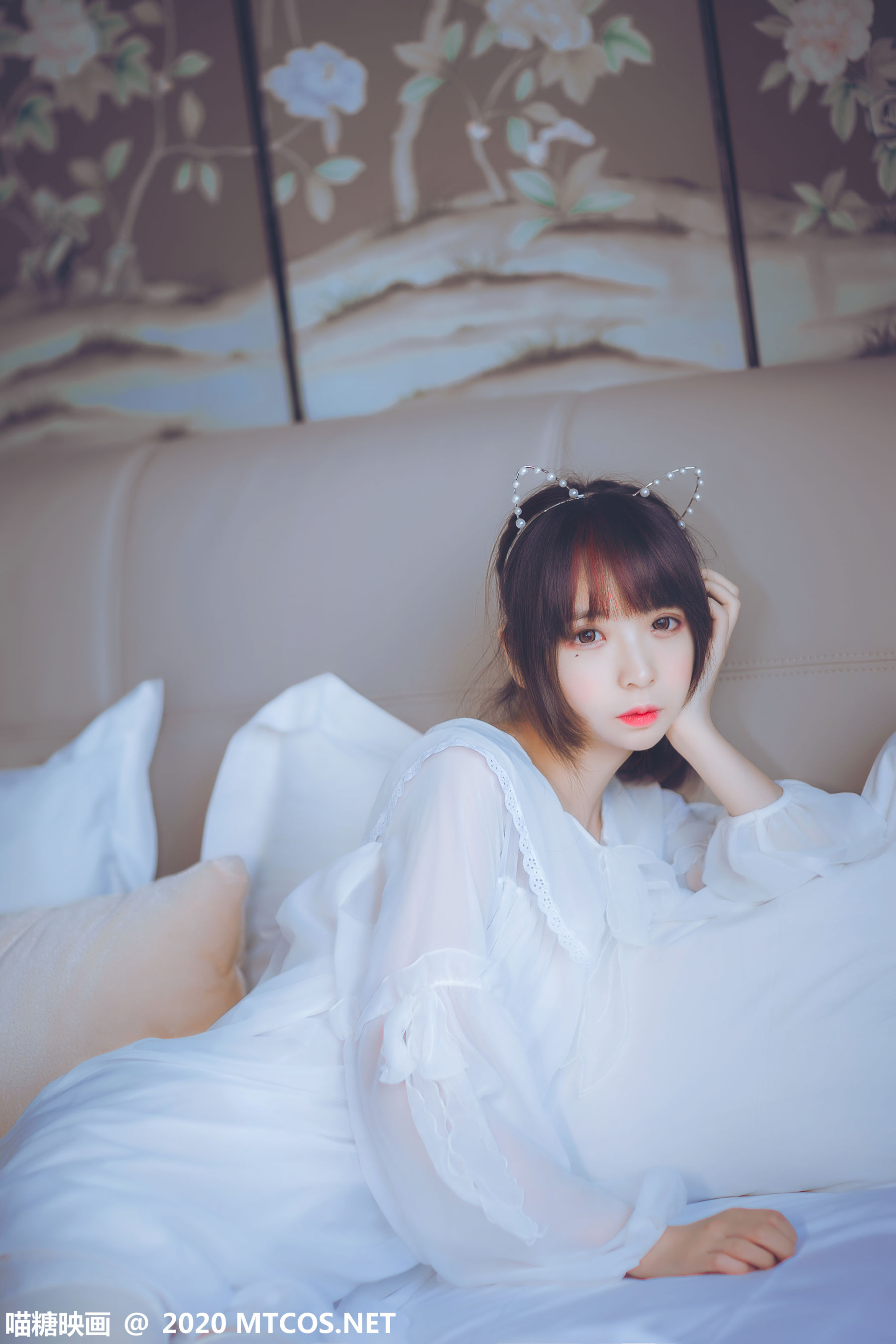 [喵糖映画] VOL.204 疯猫ss 纯白睡裙_第5张