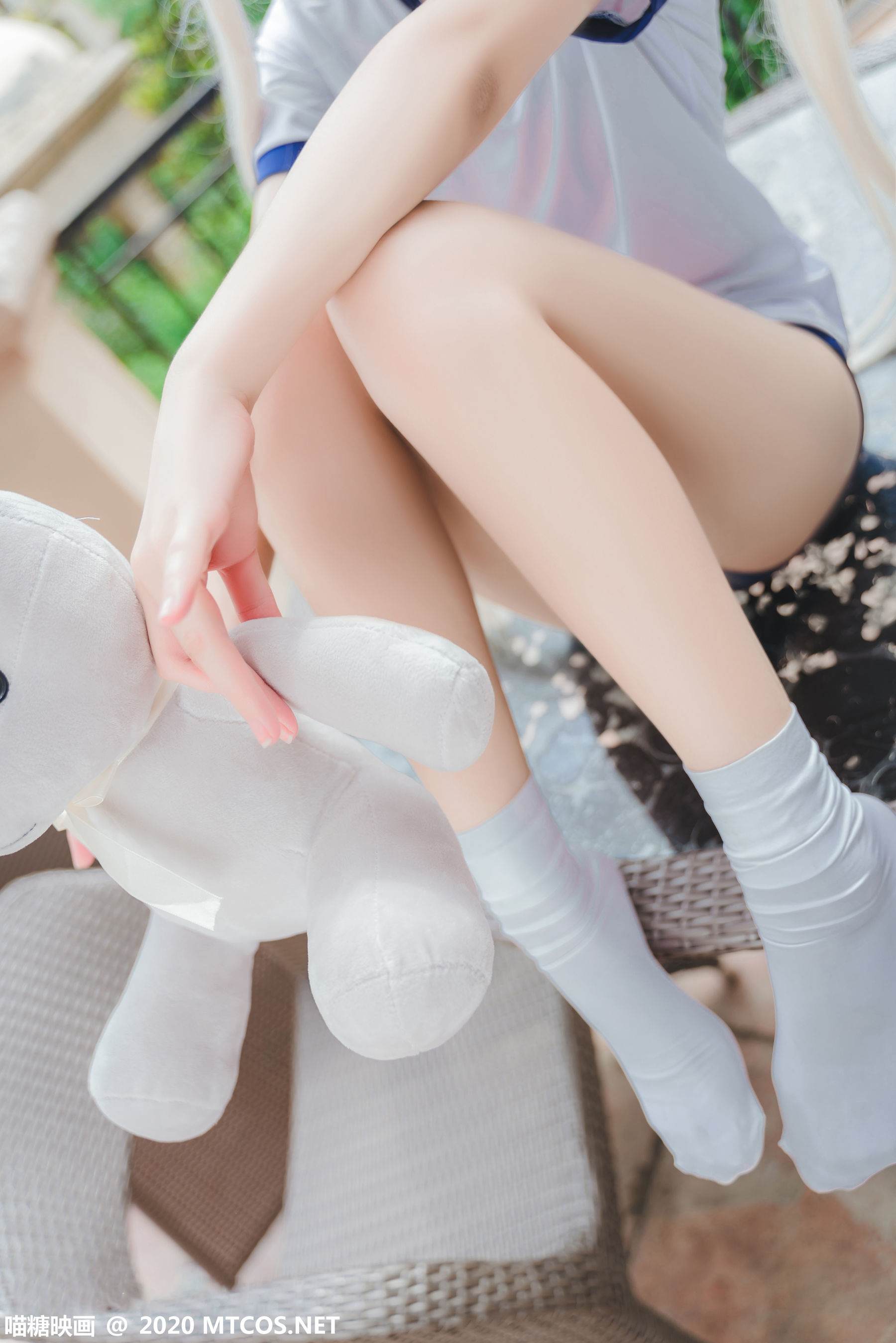 [喵糖映画] VOL.227 猫君君MaoJun 体操白袜_第2张