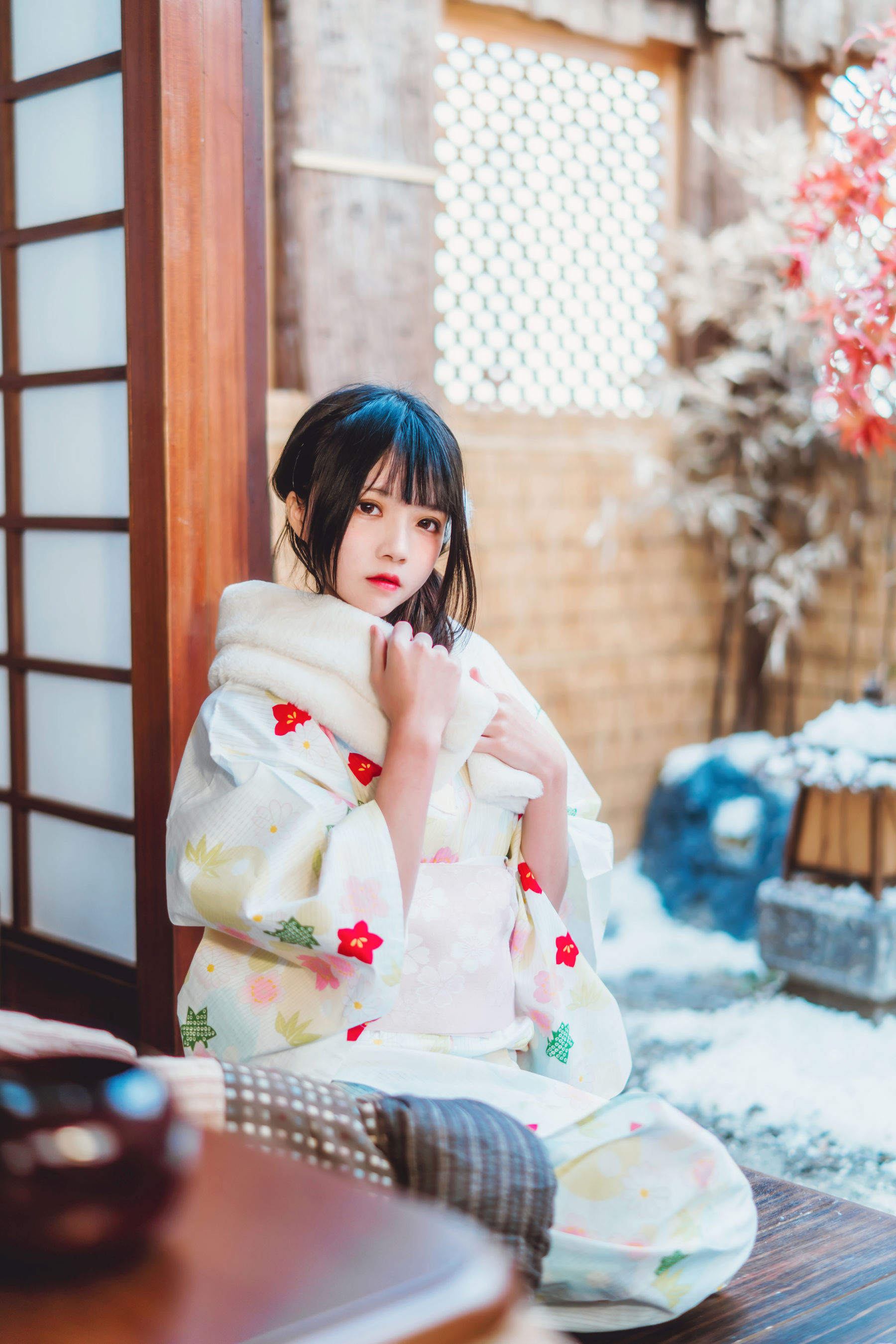 [喵糖映画] VOL.234 桜桃喵 和服少女_第1张