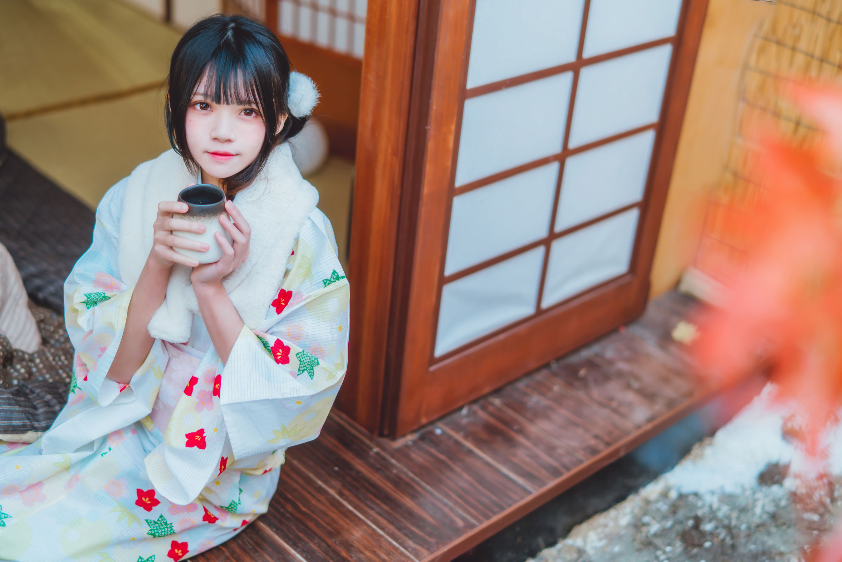 [喵糖映画] VOL.234 桜桃喵 和服少女_第4张