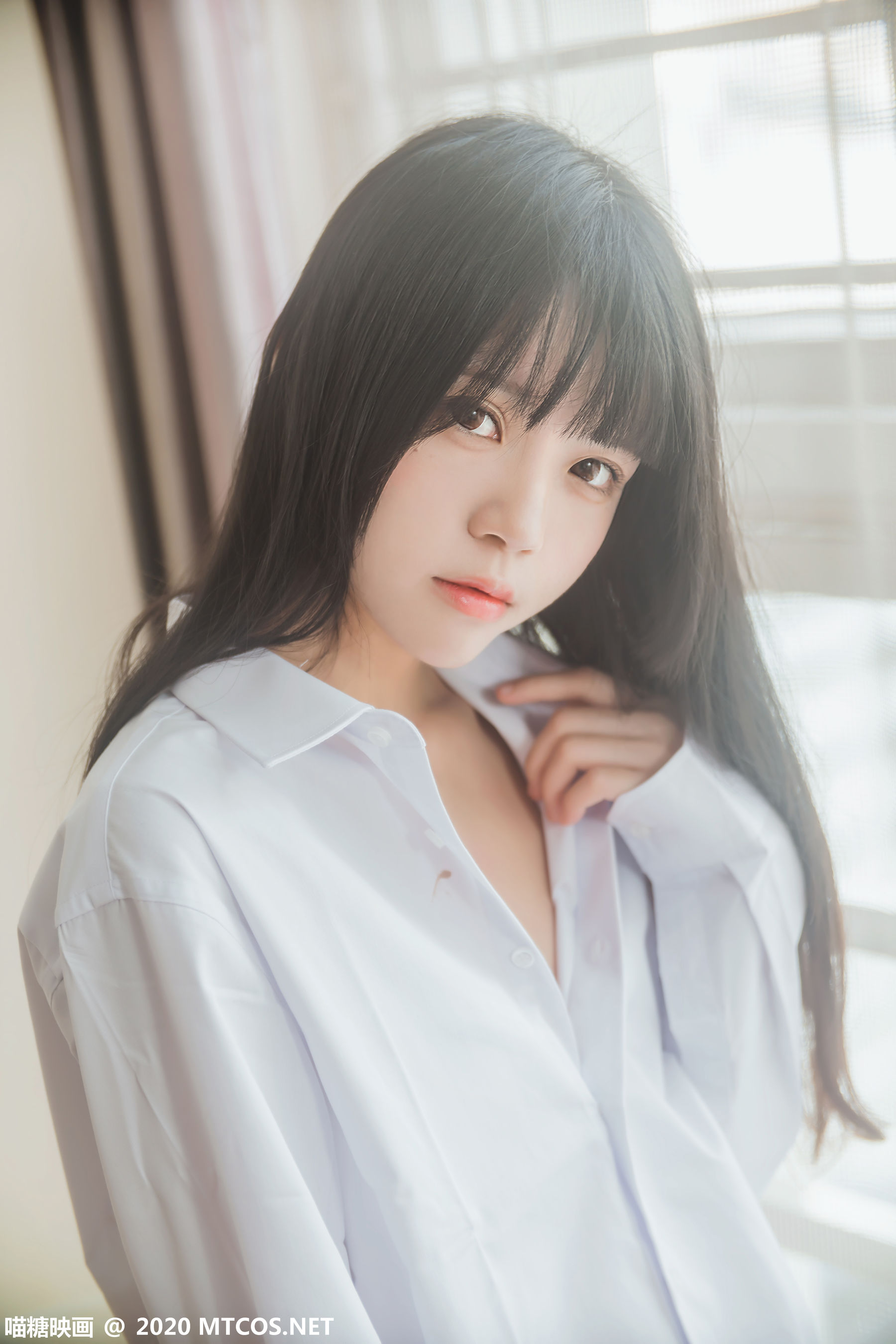 [喵糖映画] VOL.235 桜桃喵 男友的白衬衫_第4张