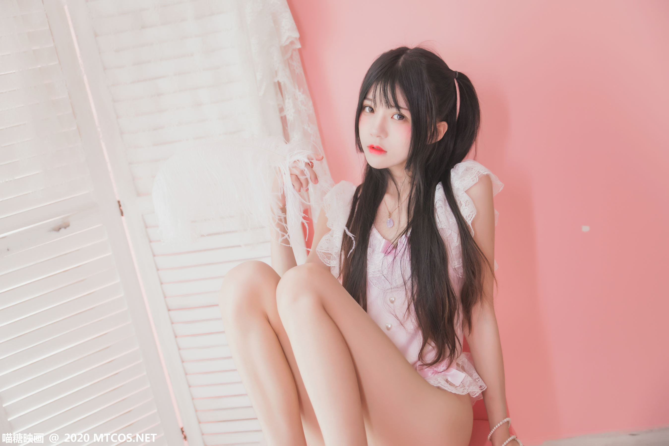 [喵糖映画] VOL.238  桜桃喵  粉色浴缸_第2张
