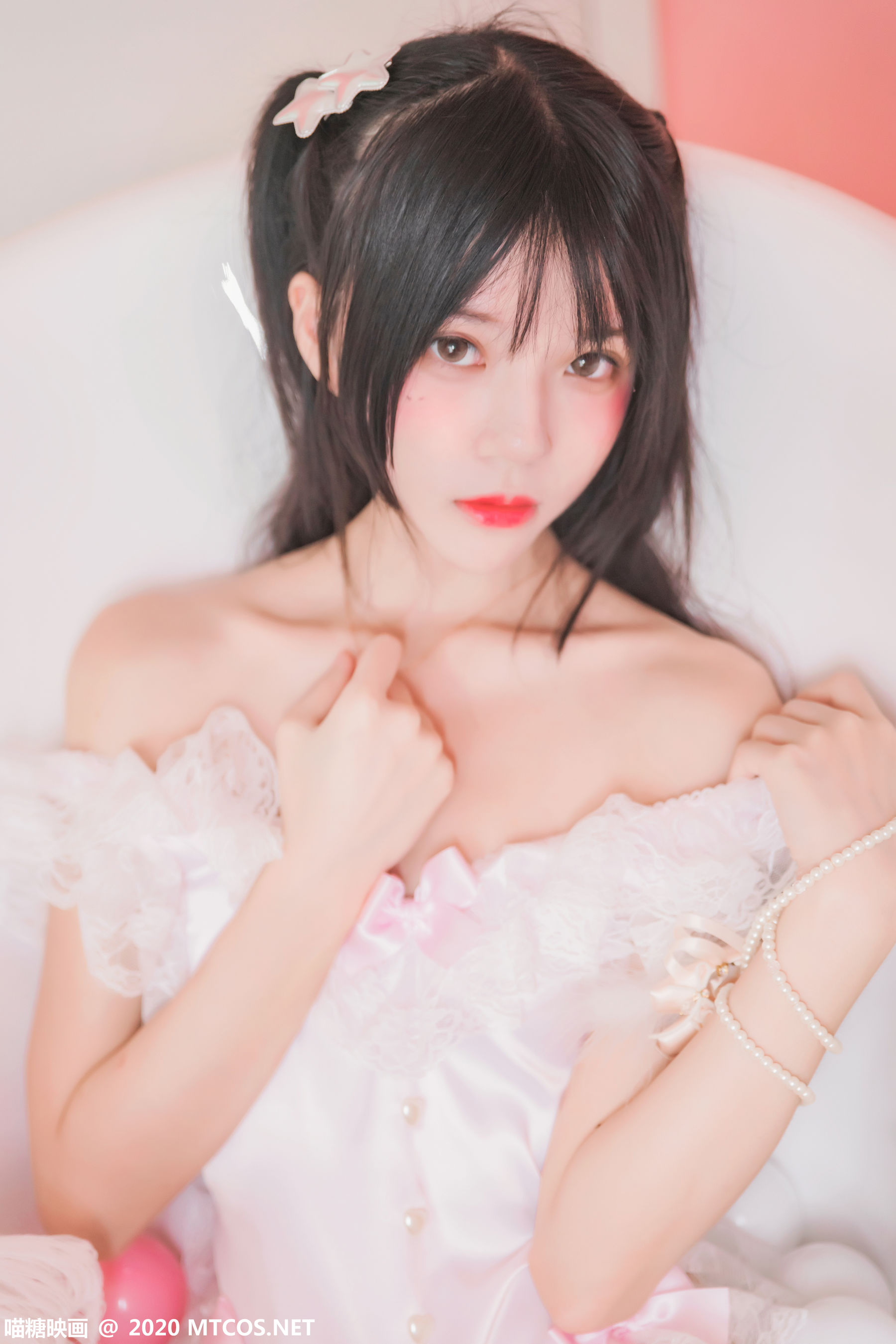 [喵糖映画] VOL.238  桜桃喵  粉色浴缸_第5张