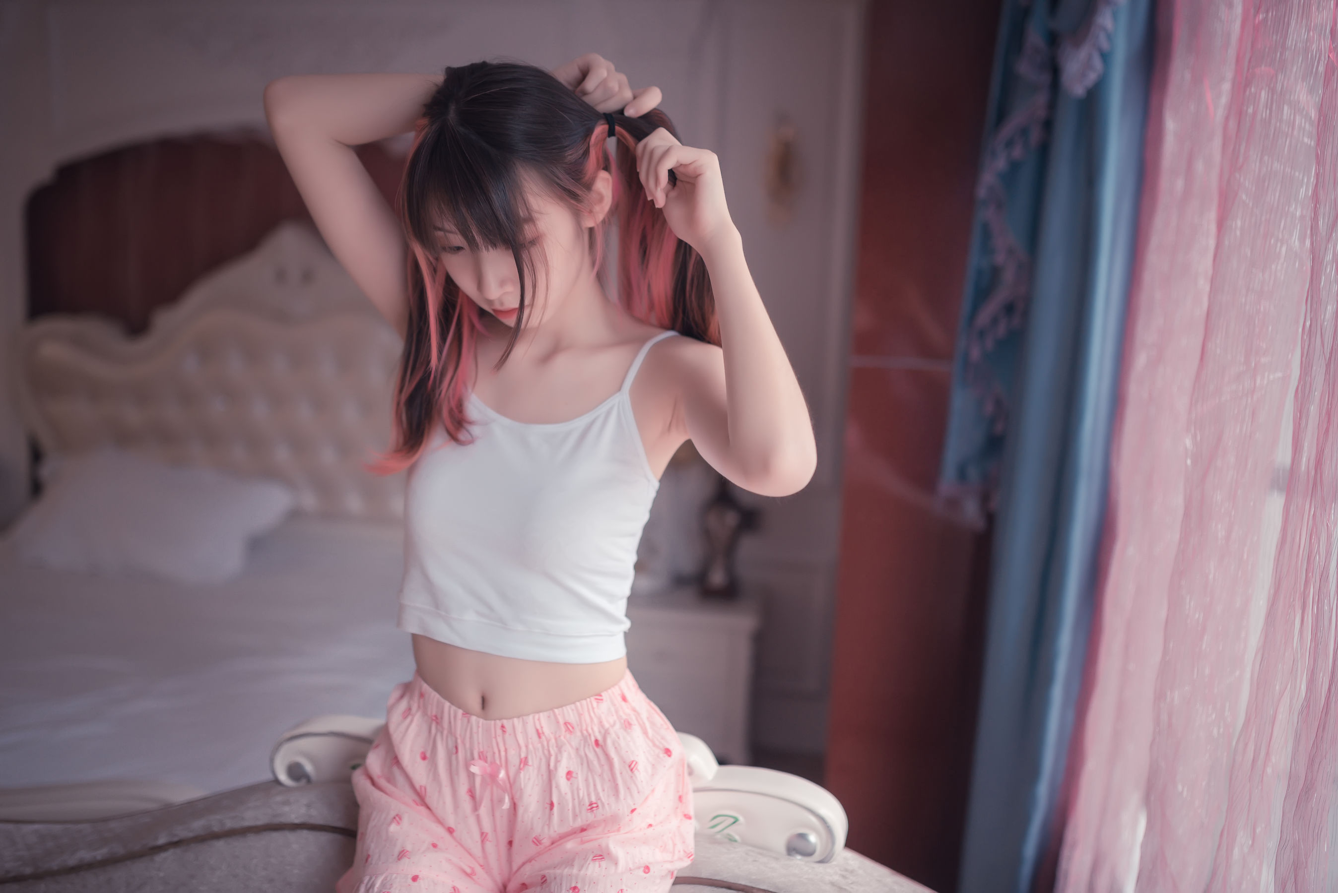 [喵糖映画] VOL.266 祖木子 粉色夏日_第5张