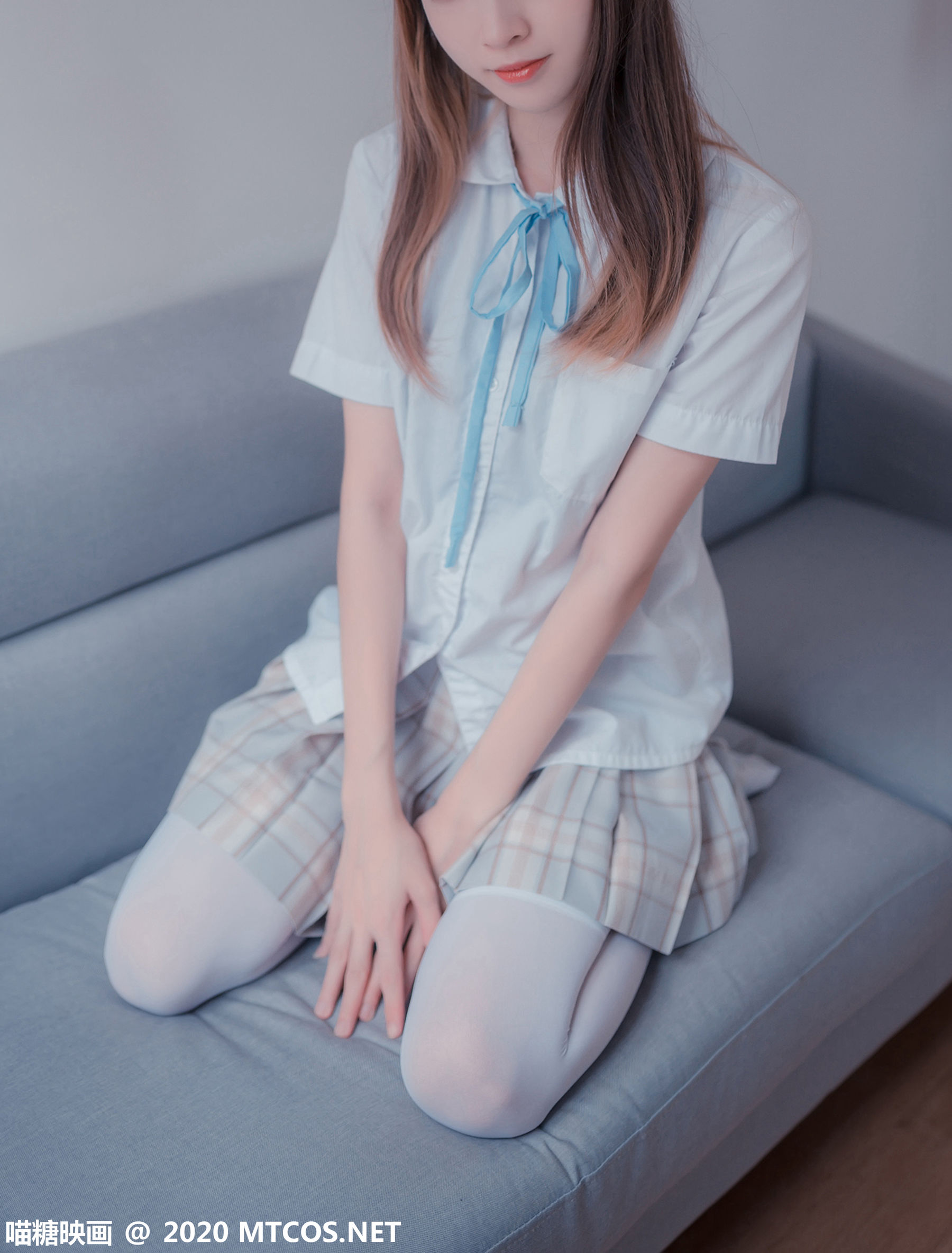 [喵糖映画] JKL.019 祖木子 猫耳JK制服_第4张