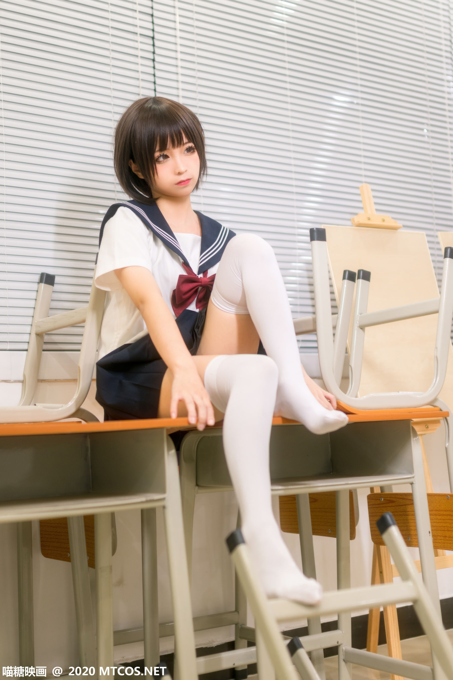 [喵糖映画] JKL.020 蠢沫沫 课室JK制服_第3张