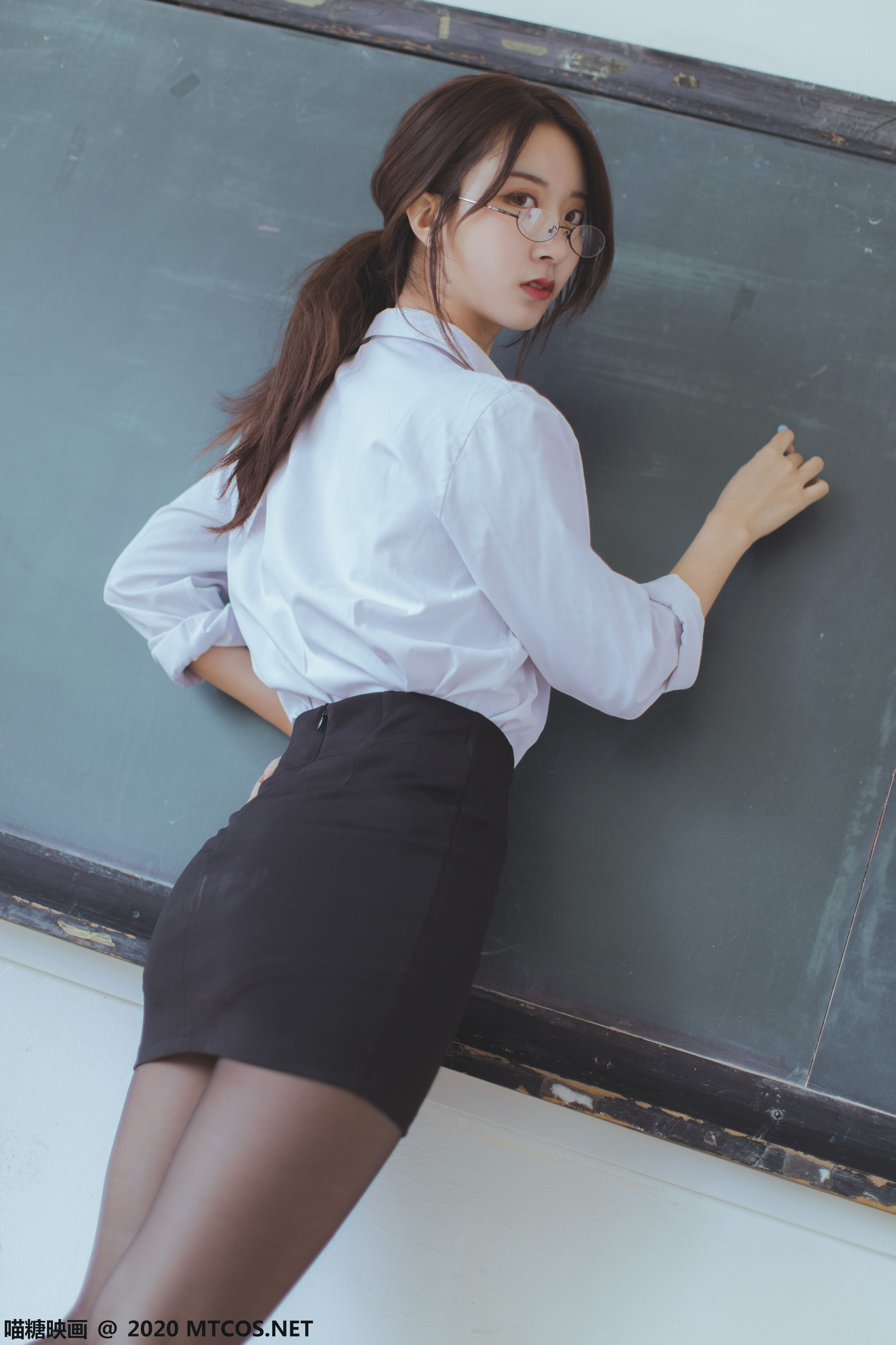 [喵糖映画] VOL.282 黑川 OL制服_第2张