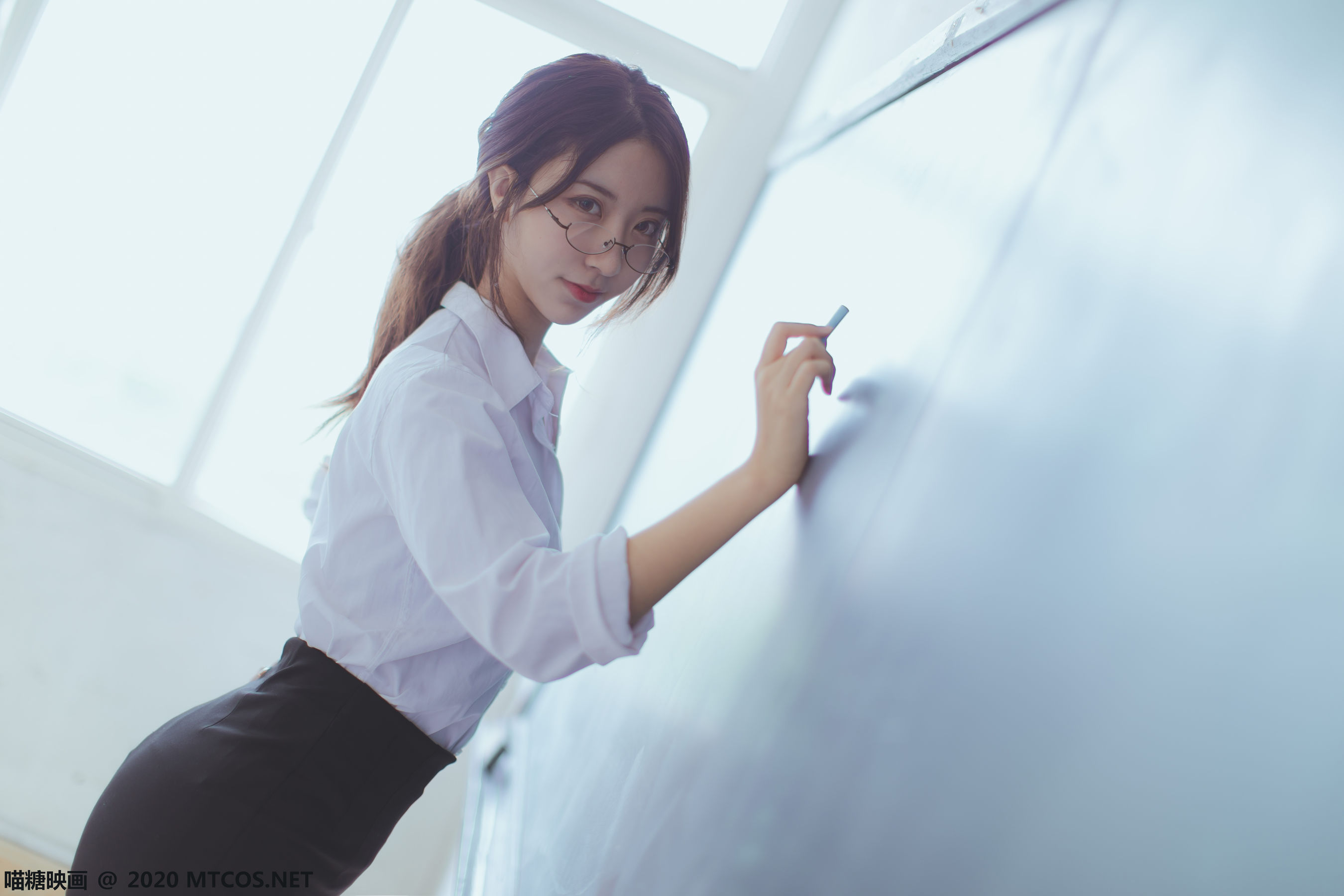 [喵糖映画] VOL.282 黑川 OL制服_第4张