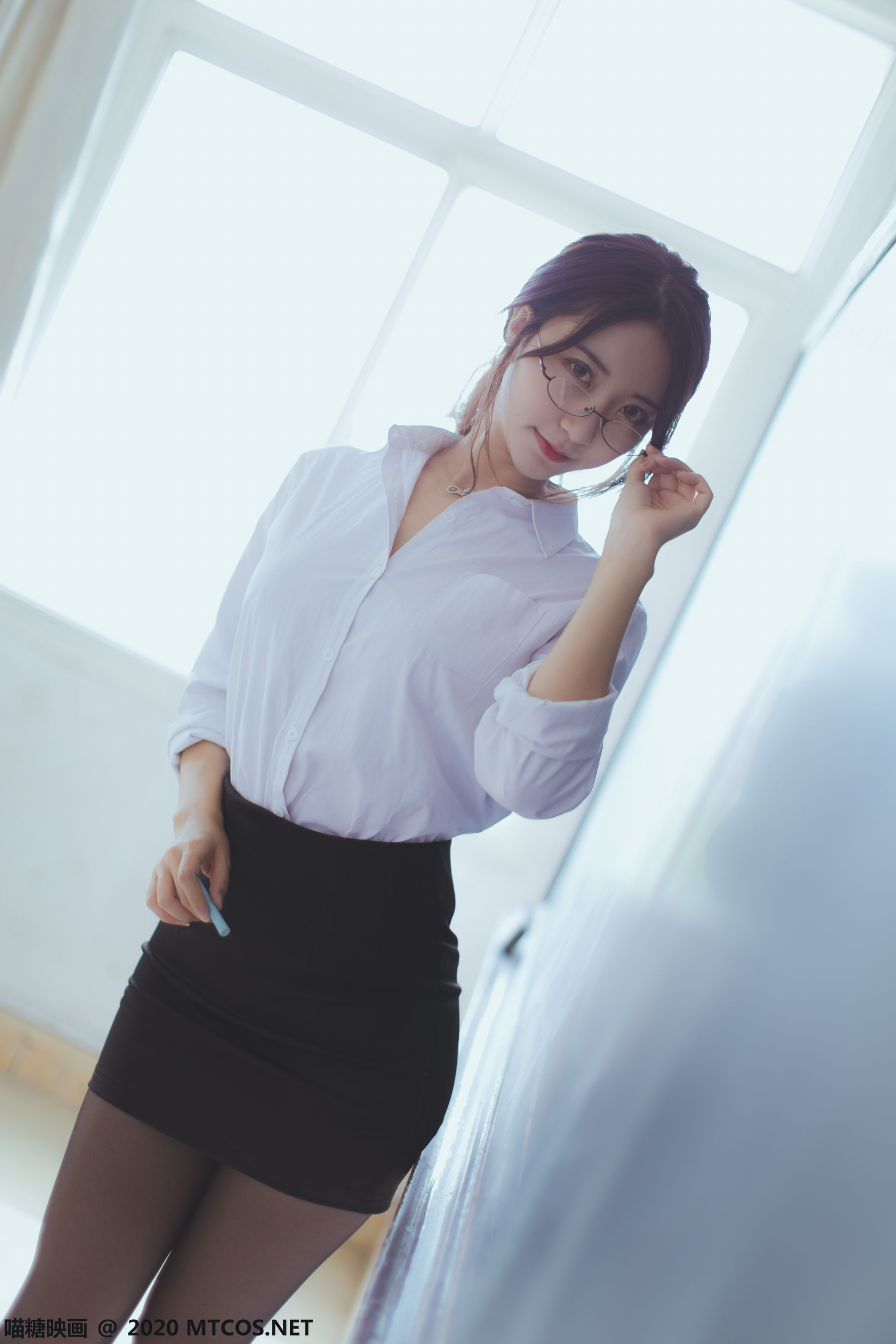 [喵糖映画] VOL.282 黑川 OL制服_第5张