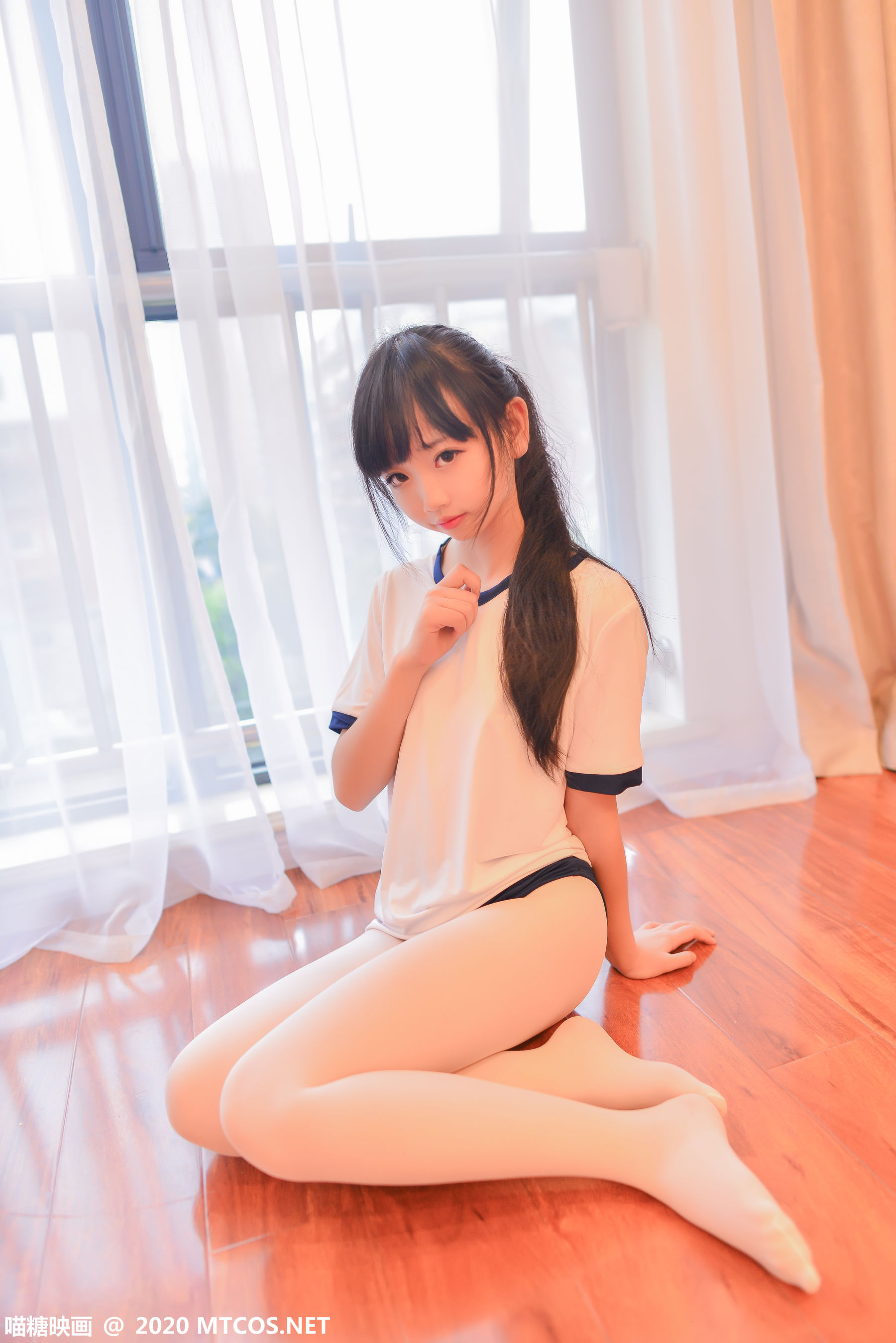 [喵糖映画] VOL.286 雪琪 白色体操服_第4张