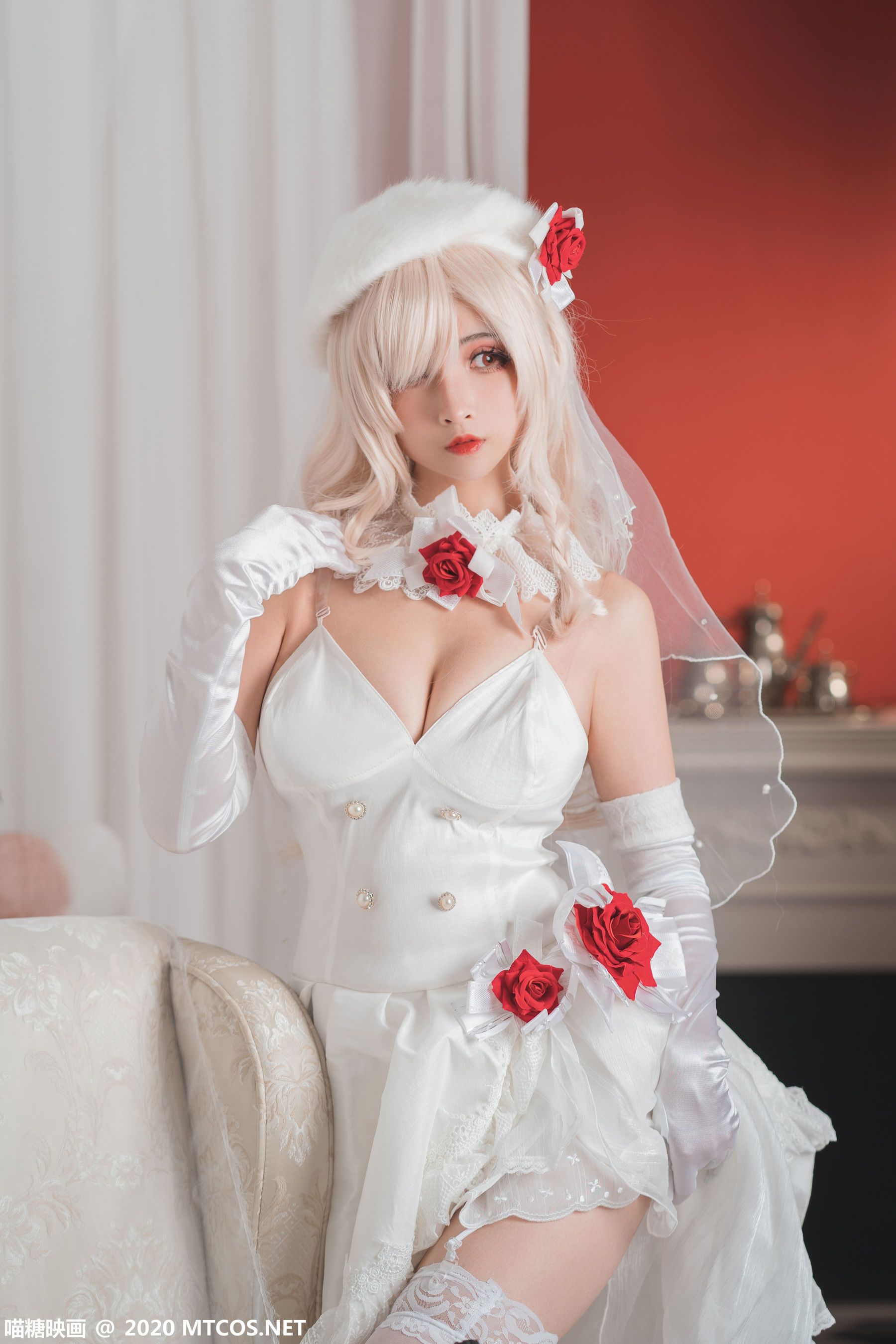 [喵糖映画] VOL.290 凉凉子 白色花嫁_第2张