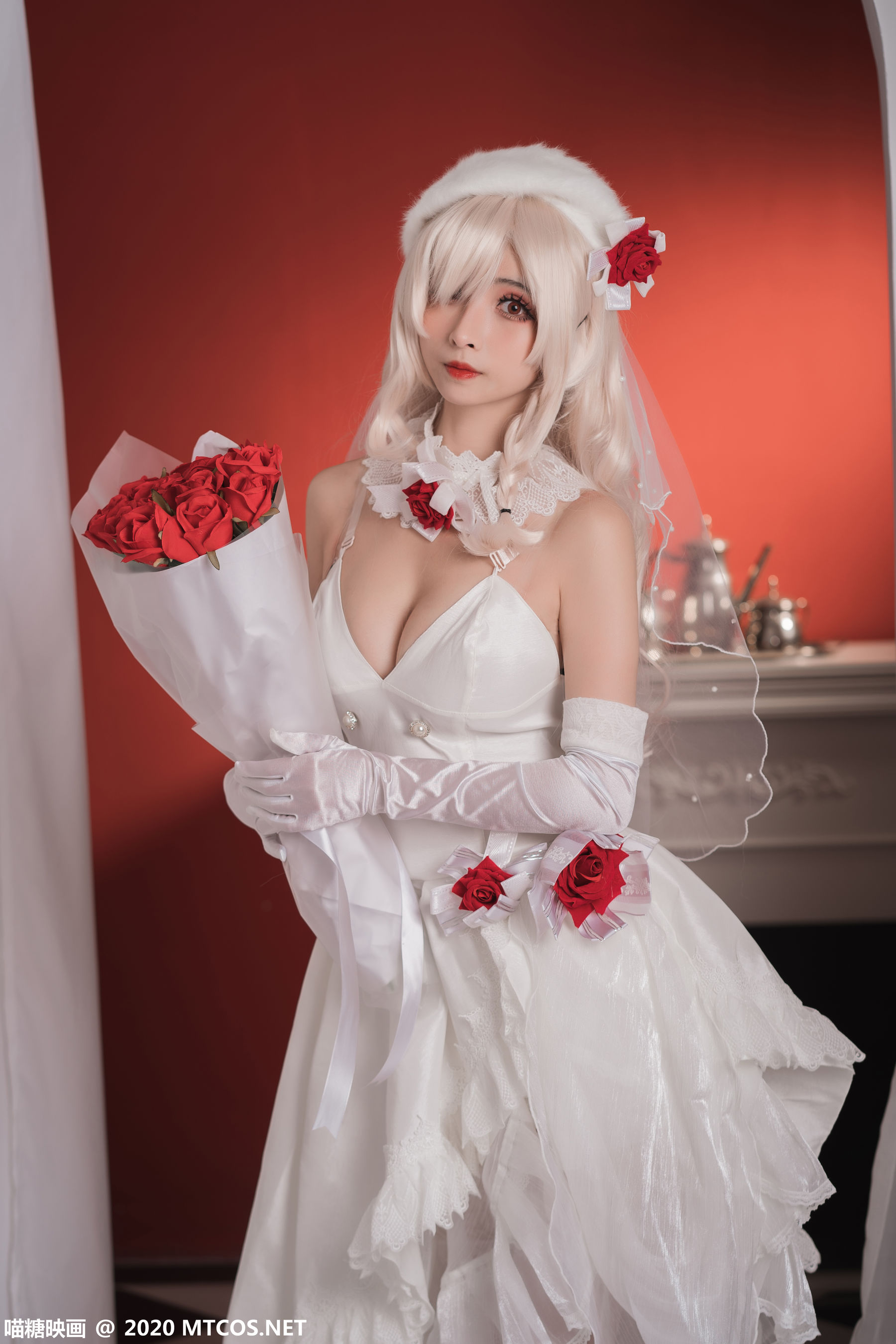 [喵糖映画] VOL.290 凉凉子 白色花嫁_第5张