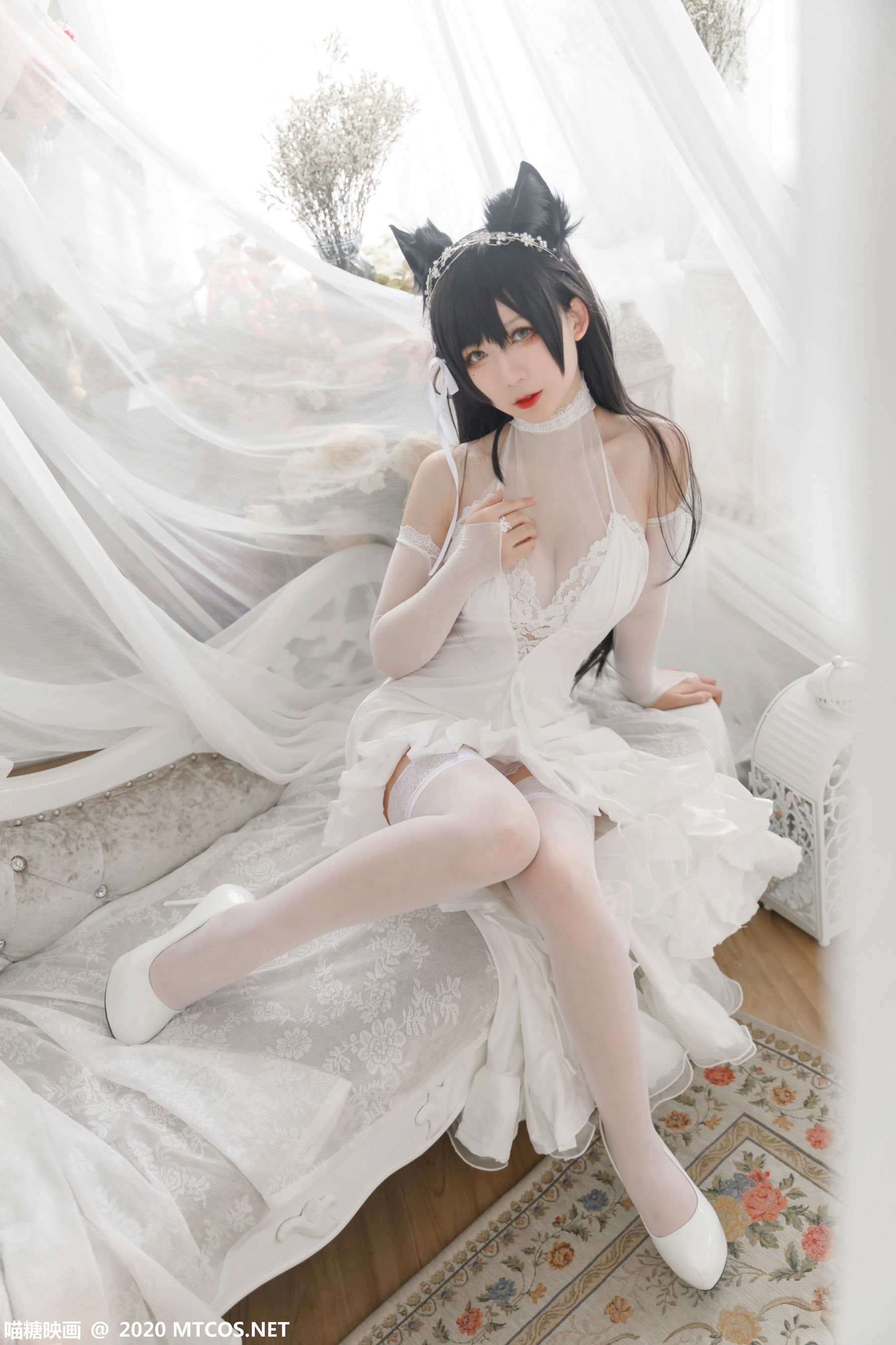 [喵糖映画] VOL.292 樱落酱w 爱宕花嫁_第5张