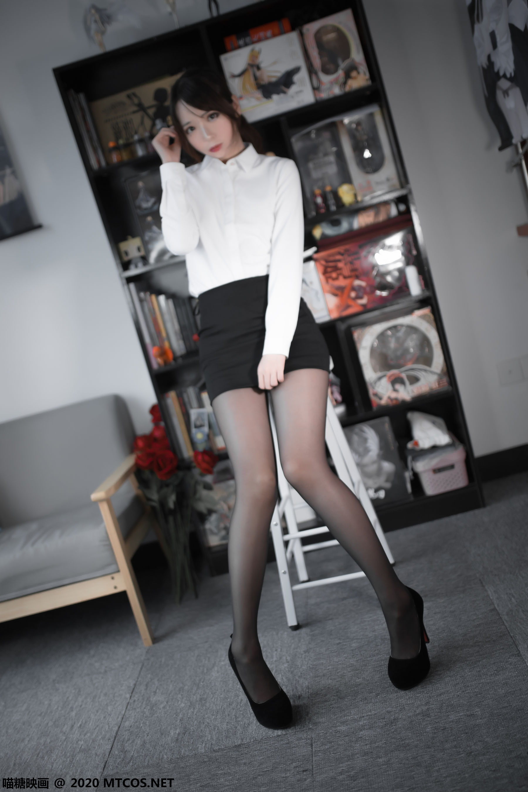 [喵糖映画] VOL.313 疯猫ss 职业OL_第3张