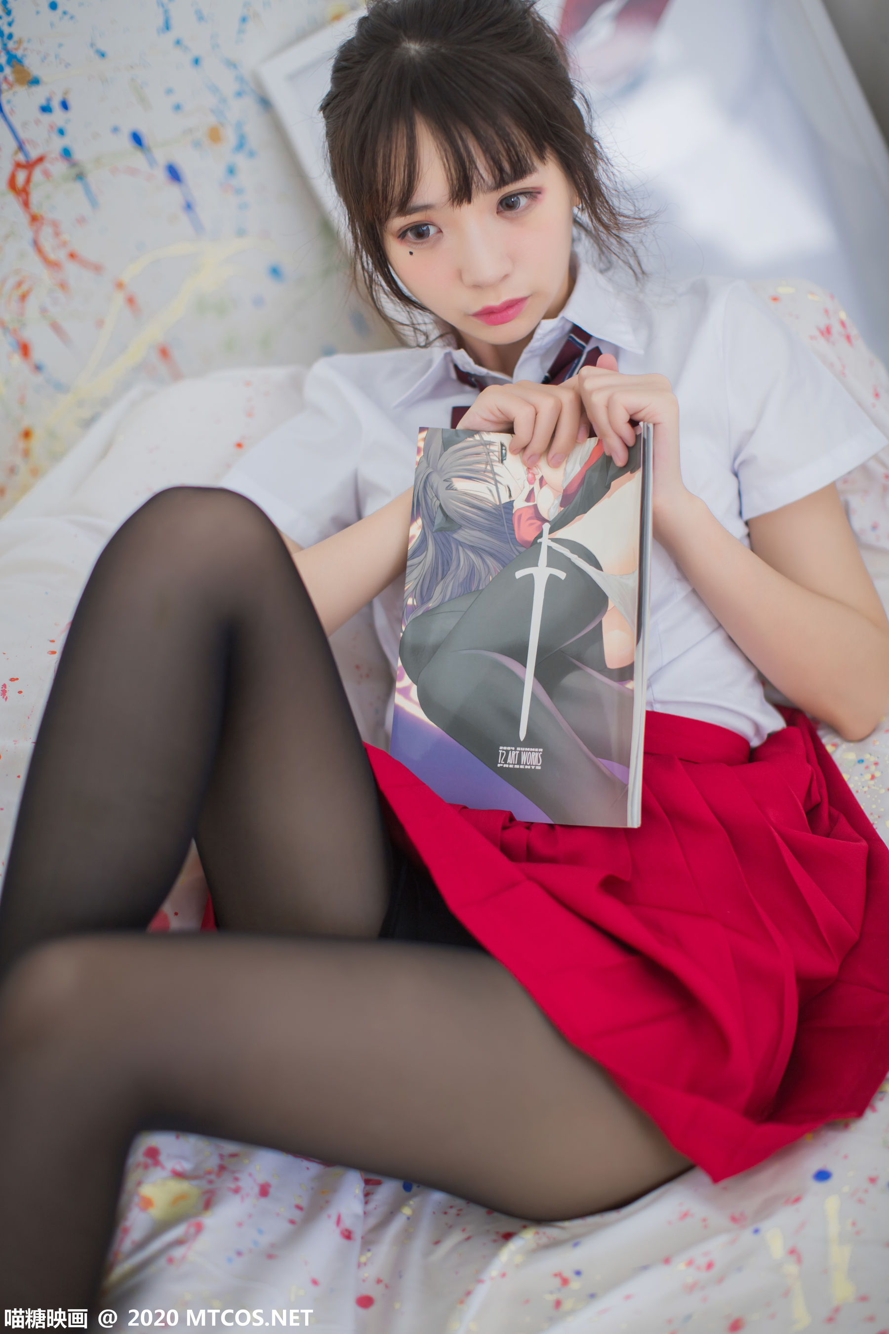 [喵糖映画] VOL.319 疯猫ss 画室少女_第1张