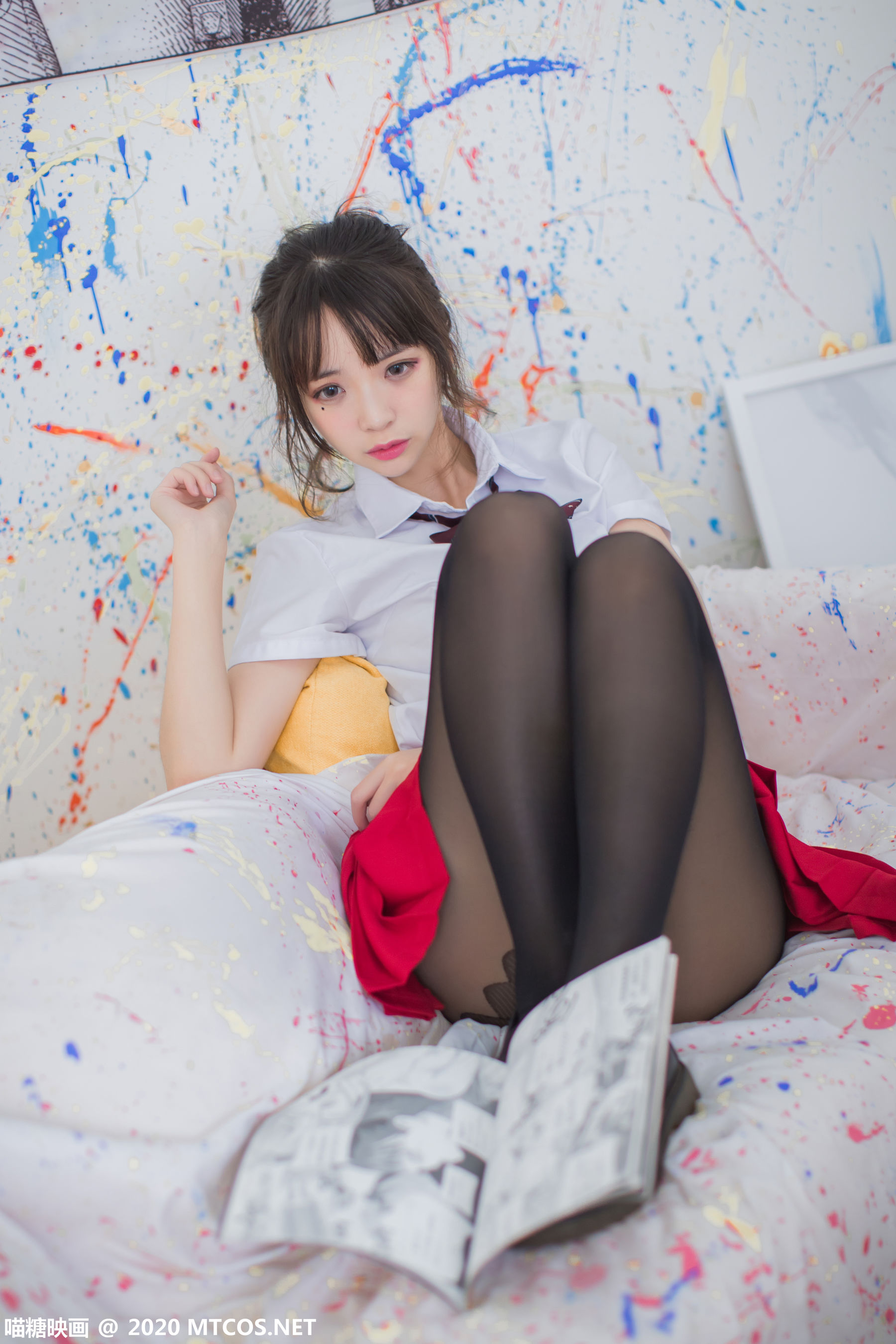 [喵糖映画] VOL.319 疯猫ss 画室少女_第3张