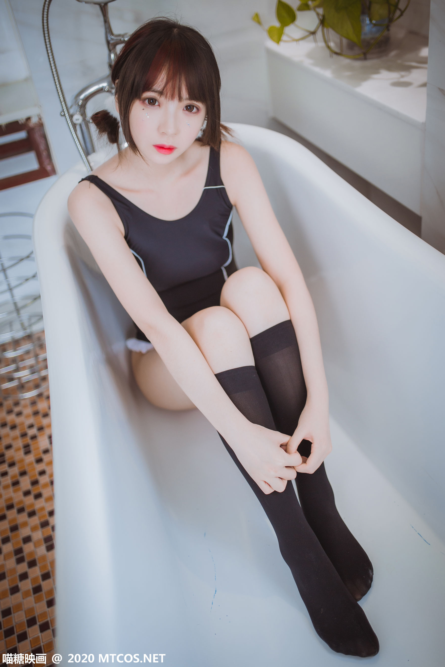 [喵糖映画] VOL.320  疯猫ss  浴缸泡泡_第4张