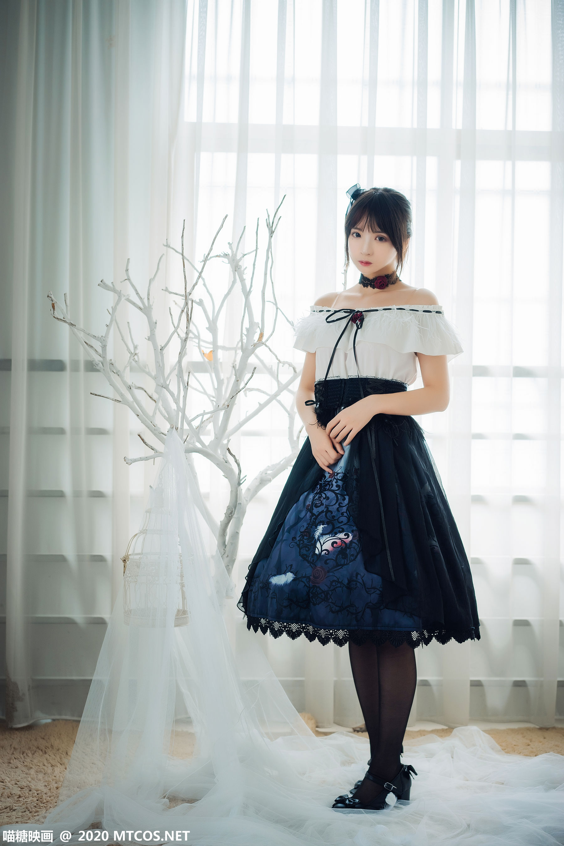 [喵糖映画] VOL.329 疯猫ss 小白裙_第4张