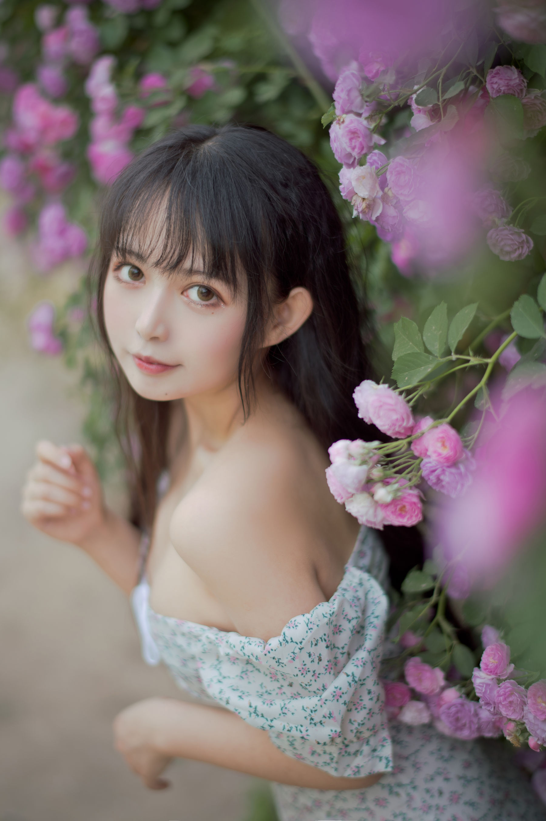 [喵糖映画] VOL.338 黑猫猫OvO 蔷薇少女_第1张