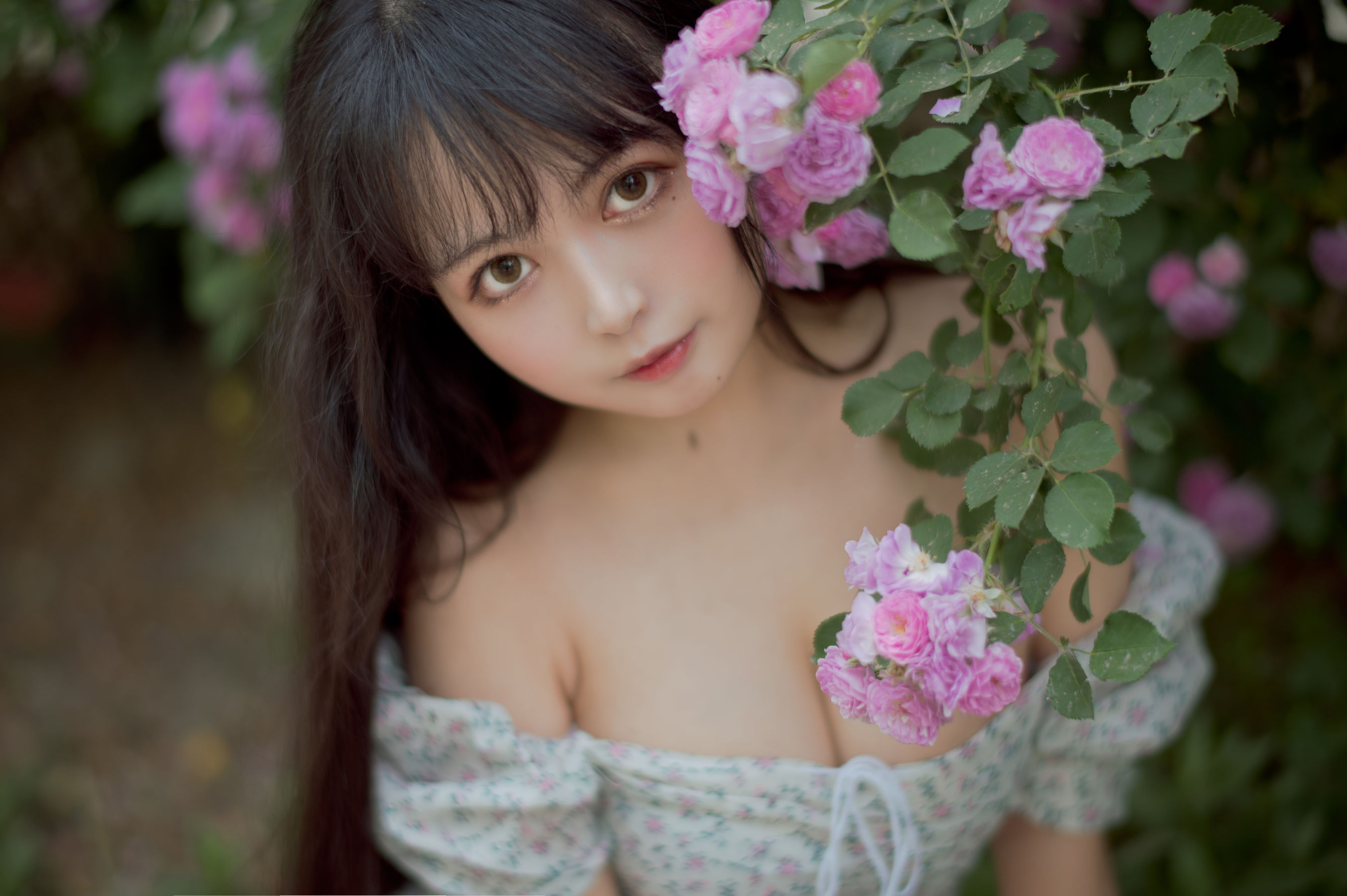 [喵糖映画] VOL.338 黑猫猫OvO 蔷薇少女_第5张