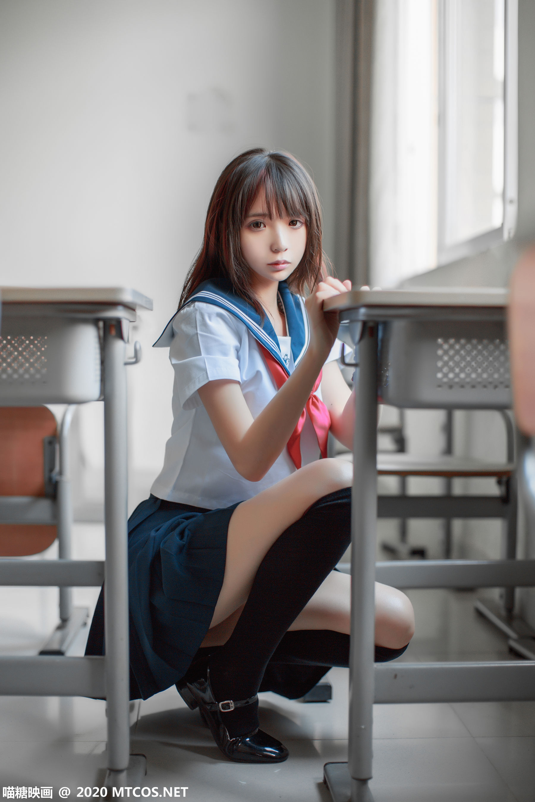 [喵糖映画] VOL.340 疯猫ss 同桌的水手服_第4张