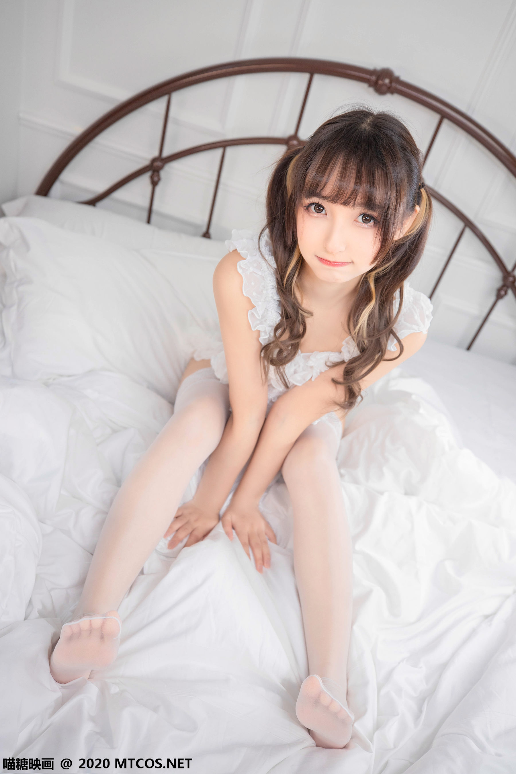 [喵糖映画] VOL.343 白色睡衣_第1张