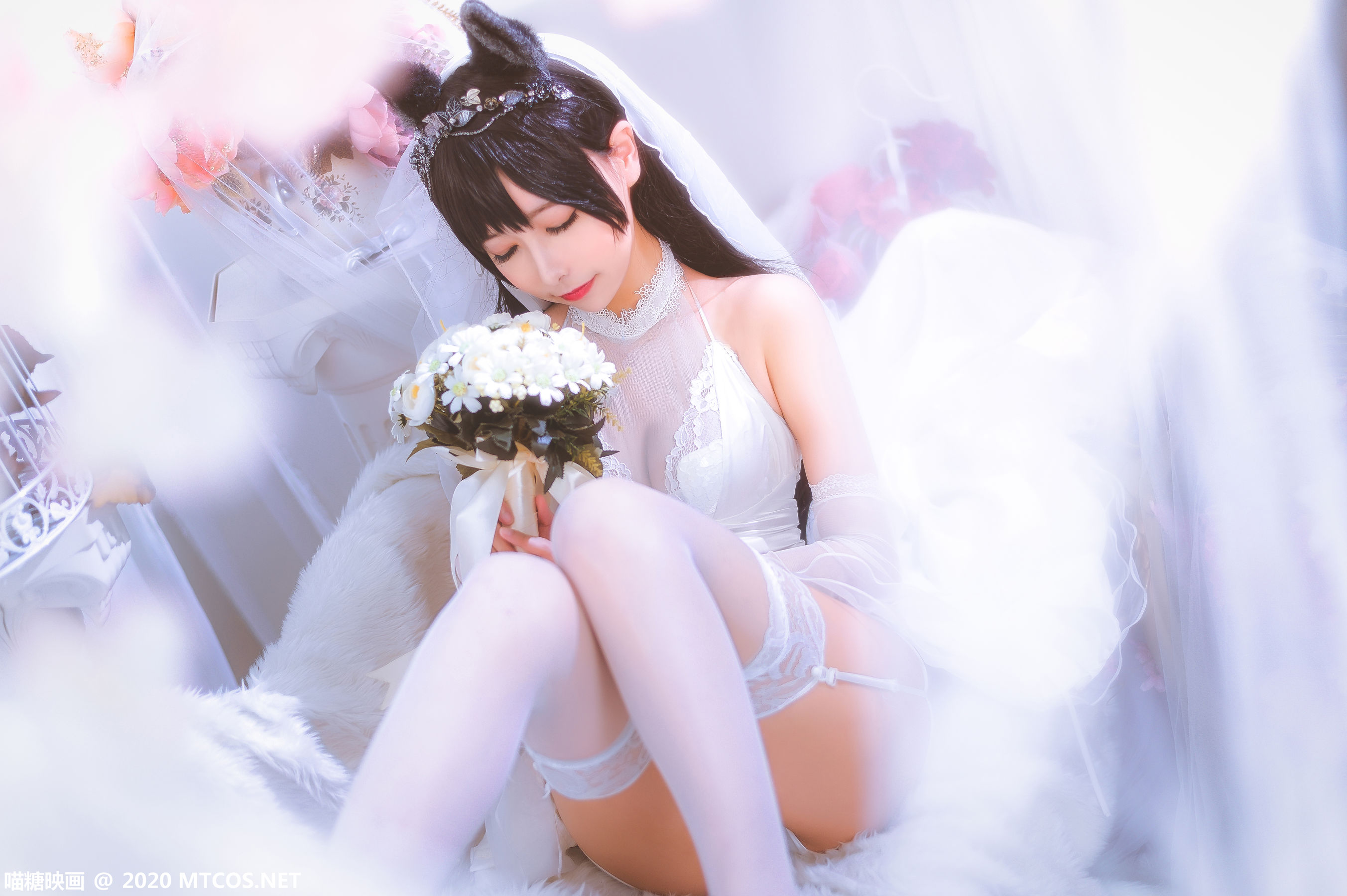 [喵糖映画] VOL.345 Momoko葵葵 爱宕花嫁_第3张