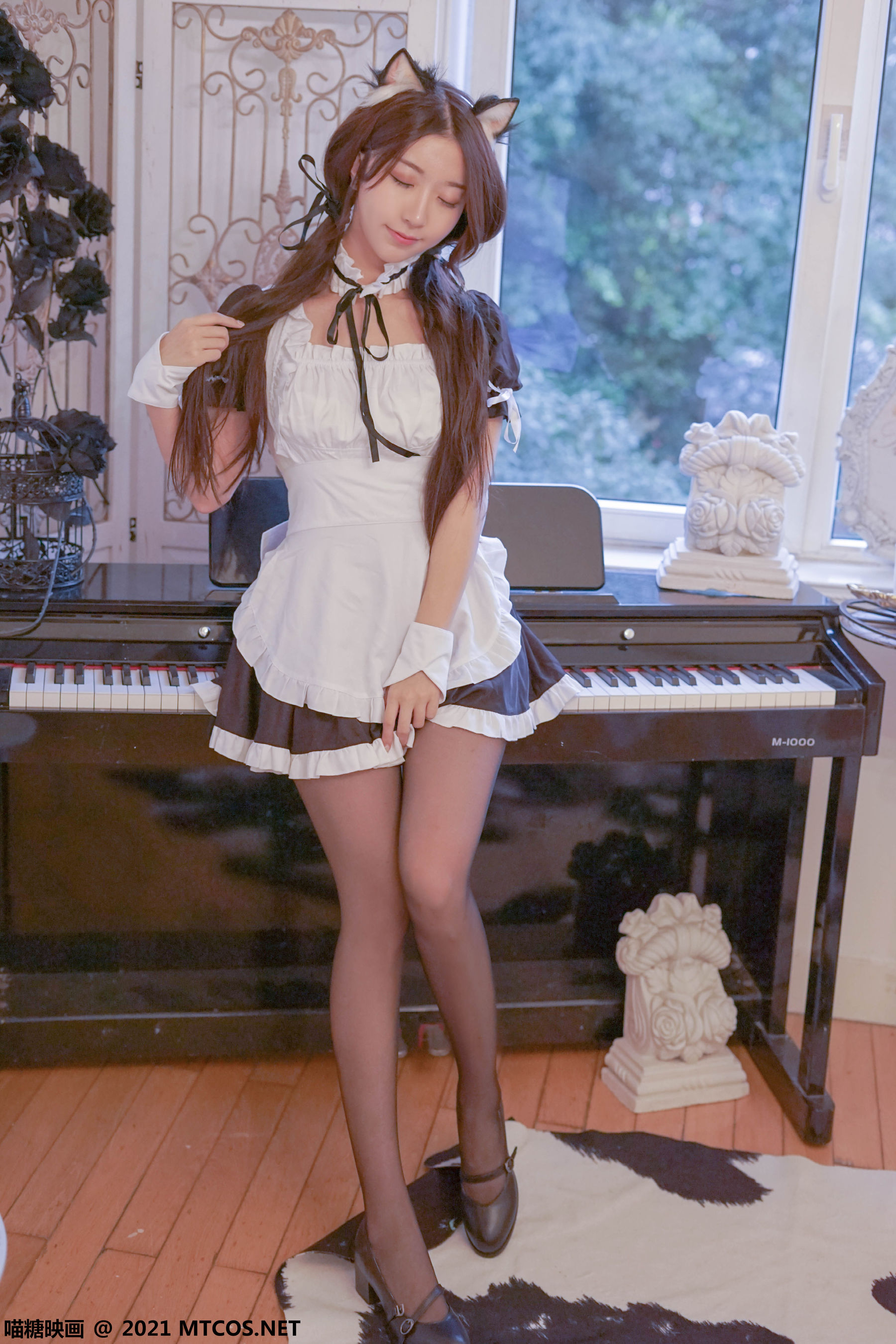 [喵糖映画] VOL.348 黑川 猫儿女仆_第1张