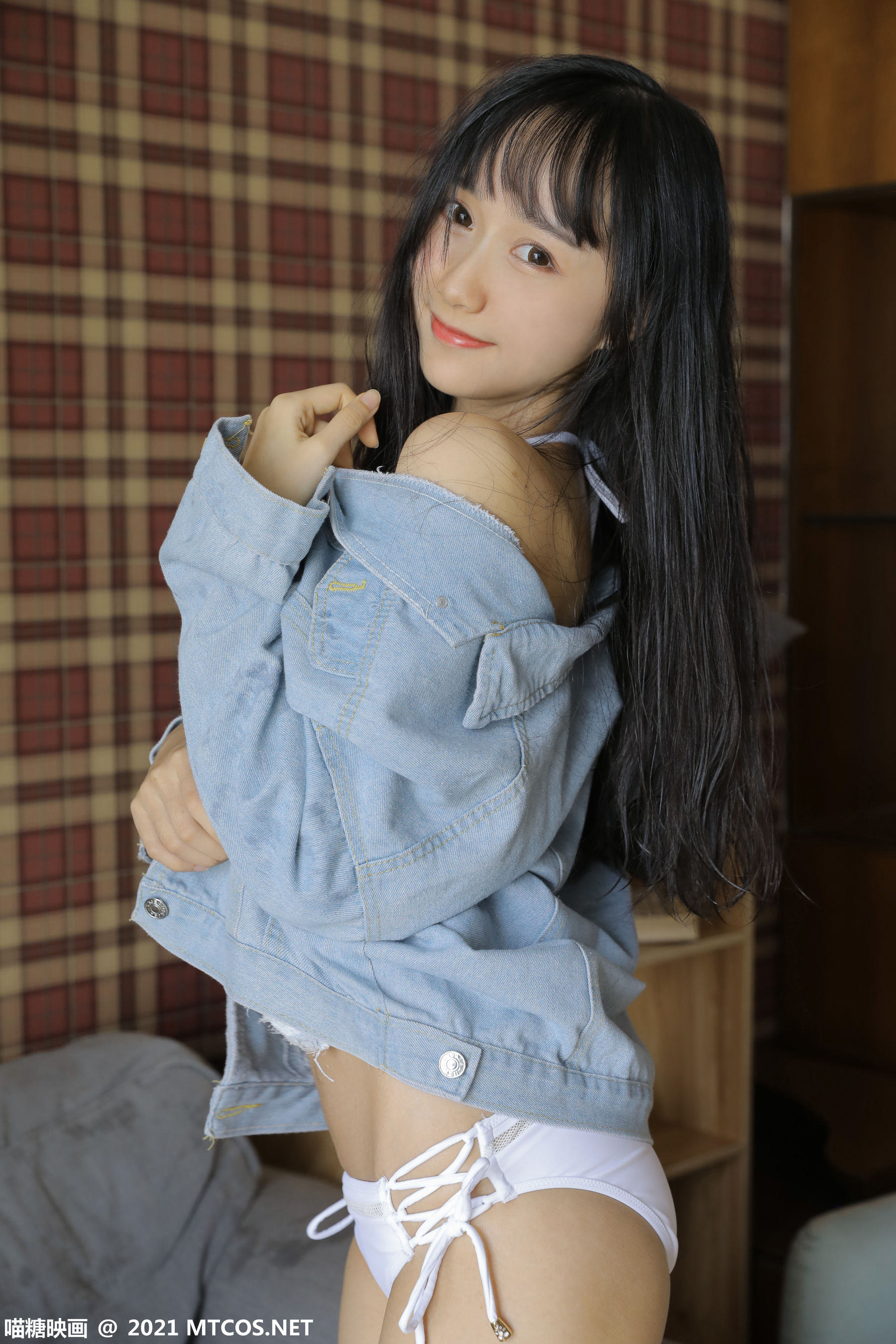 [喵糖映画] VOL.363  木绵绵  牛仔小性感_第2张