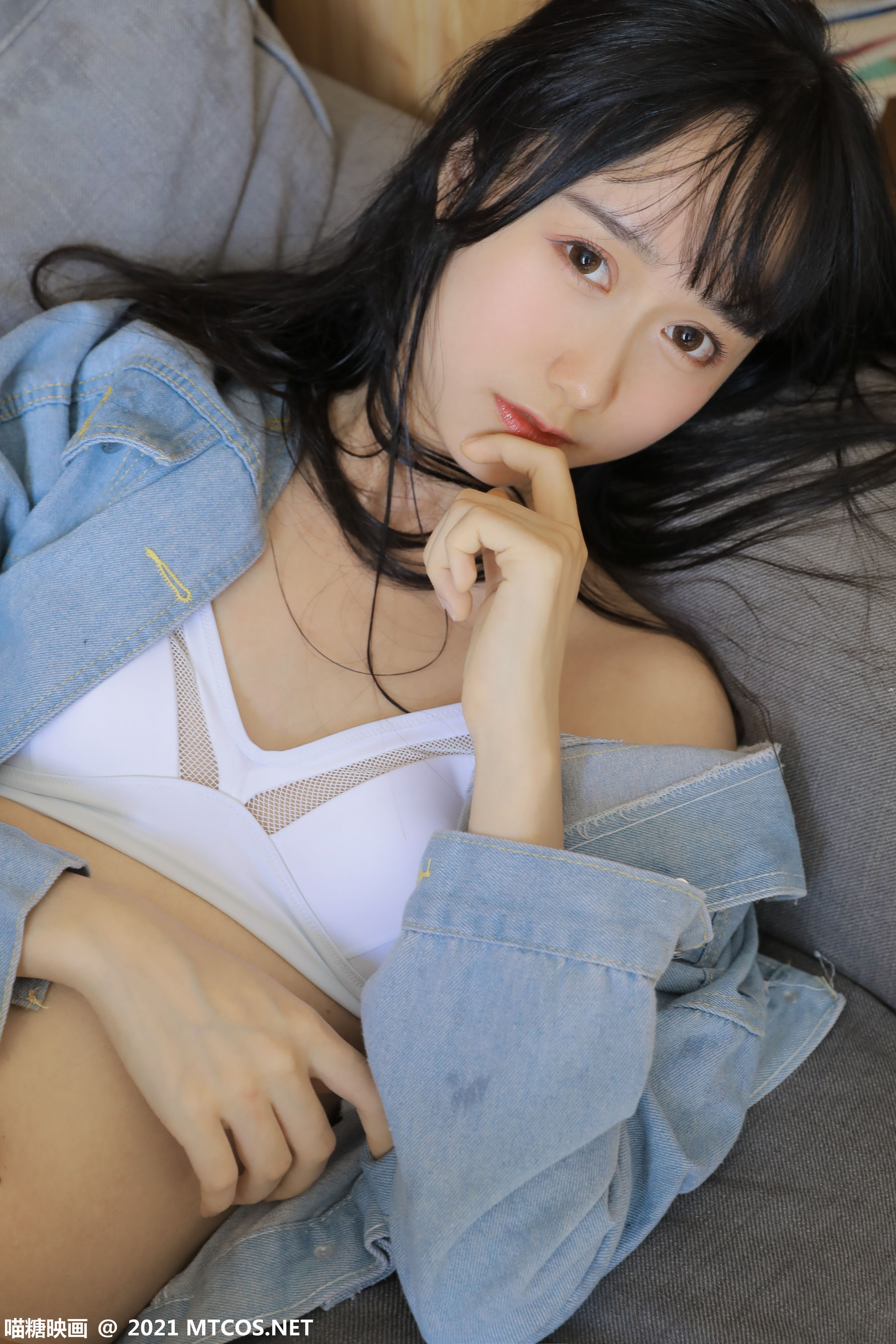 [喵糖映画] VOL.363  木绵绵  牛仔小性感_第5张