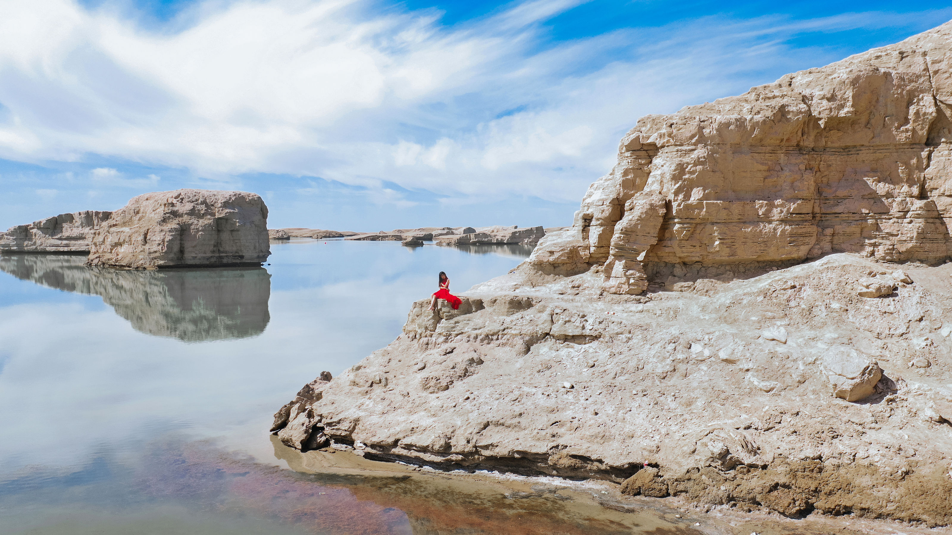 [喵糖映画] VOL.372 桜桃喵 海边红裙_第1张