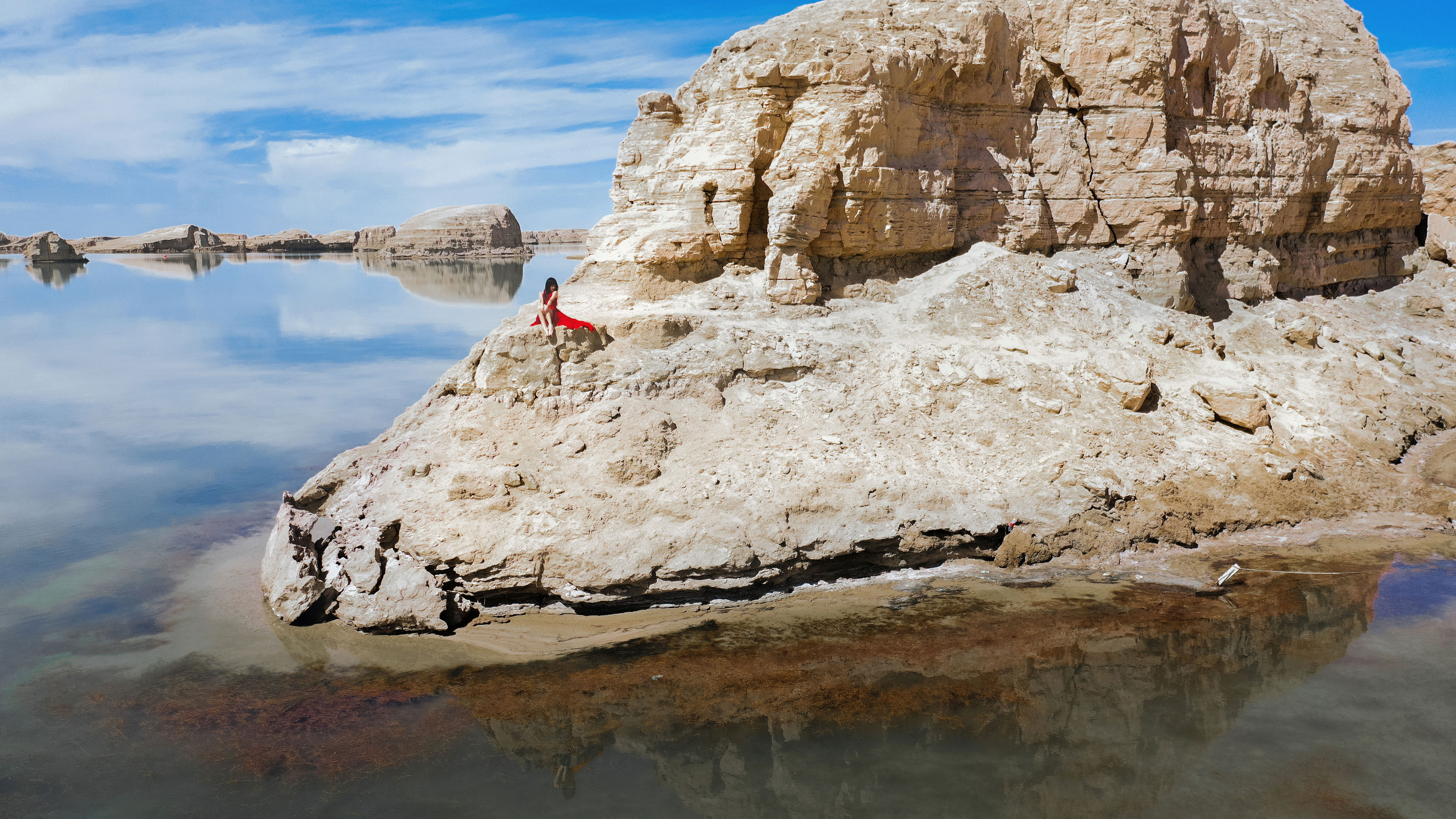 [喵糖映画] VOL.372 桜桃喵 海边红裙_第2张