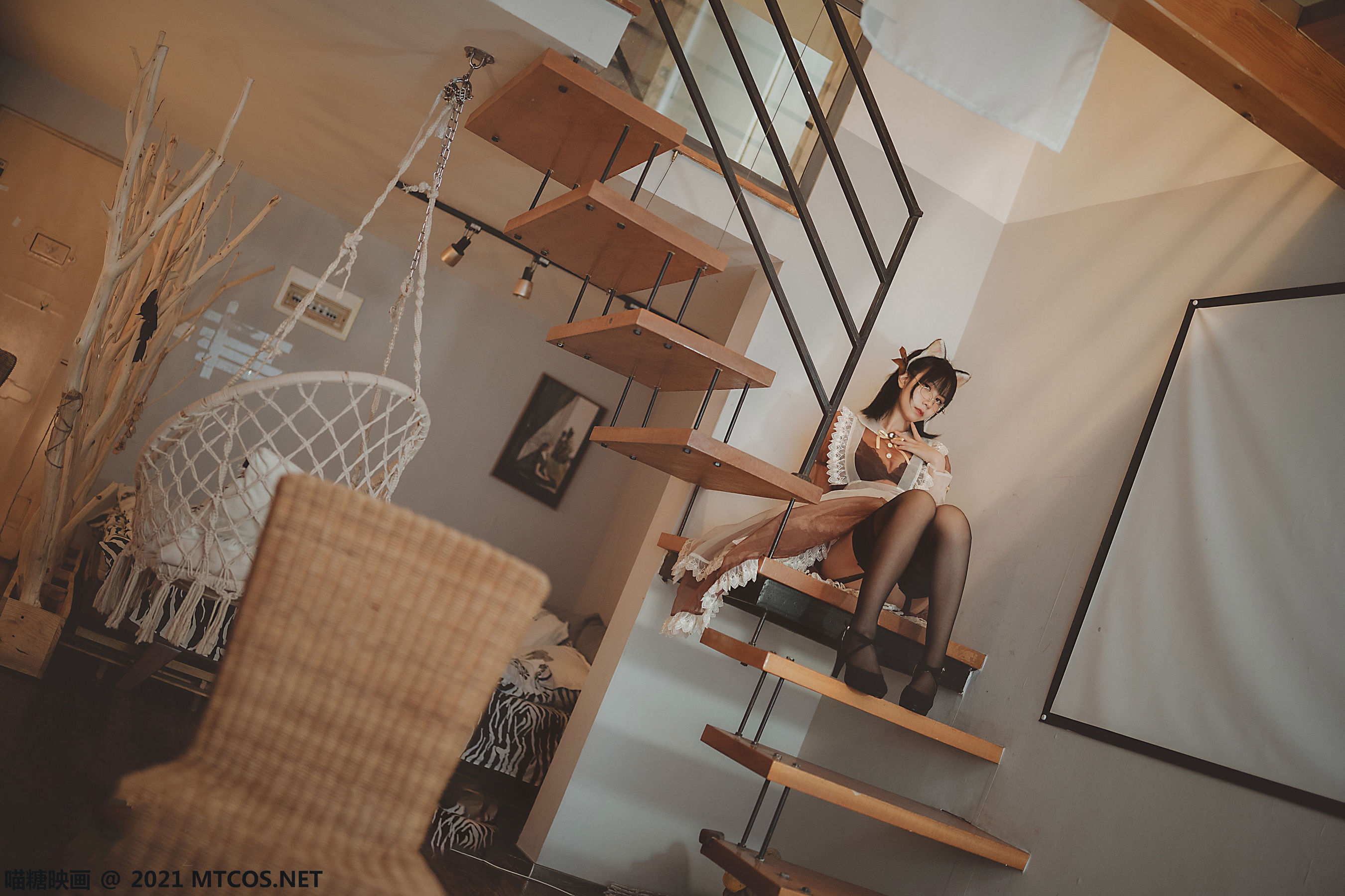 [喵糖映画] VOL.373 逐月su 猫耳女仆_第4张