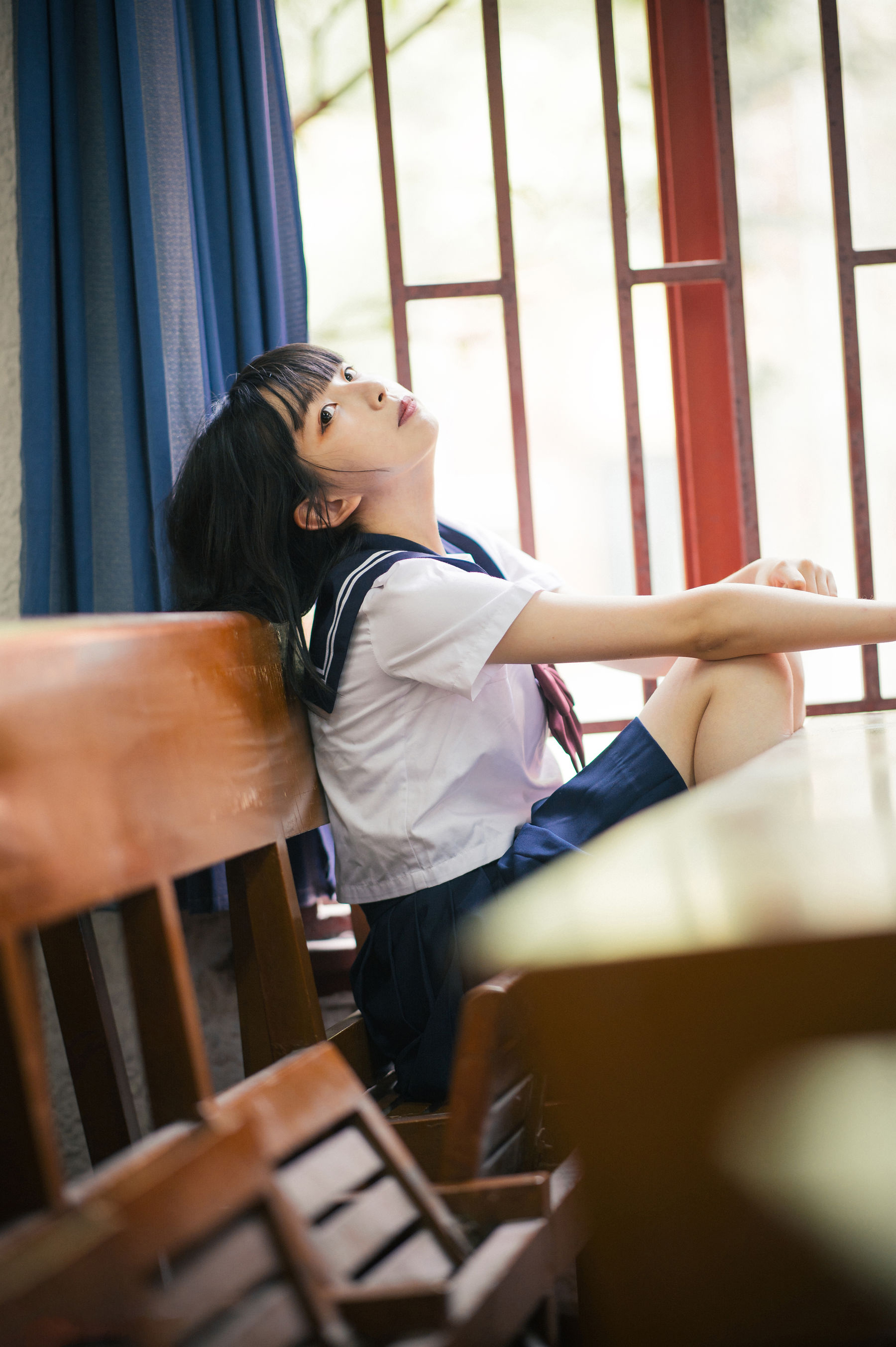 [喵糖映画] VOL.397 课室学妹_第3张