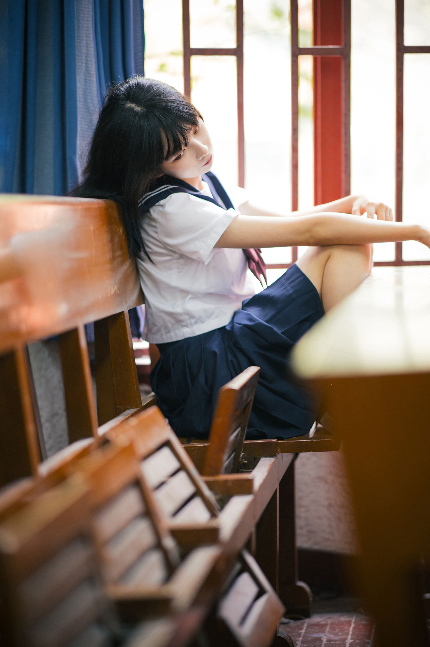 [喵糖映画] VOL.397 课室学妹_第4张