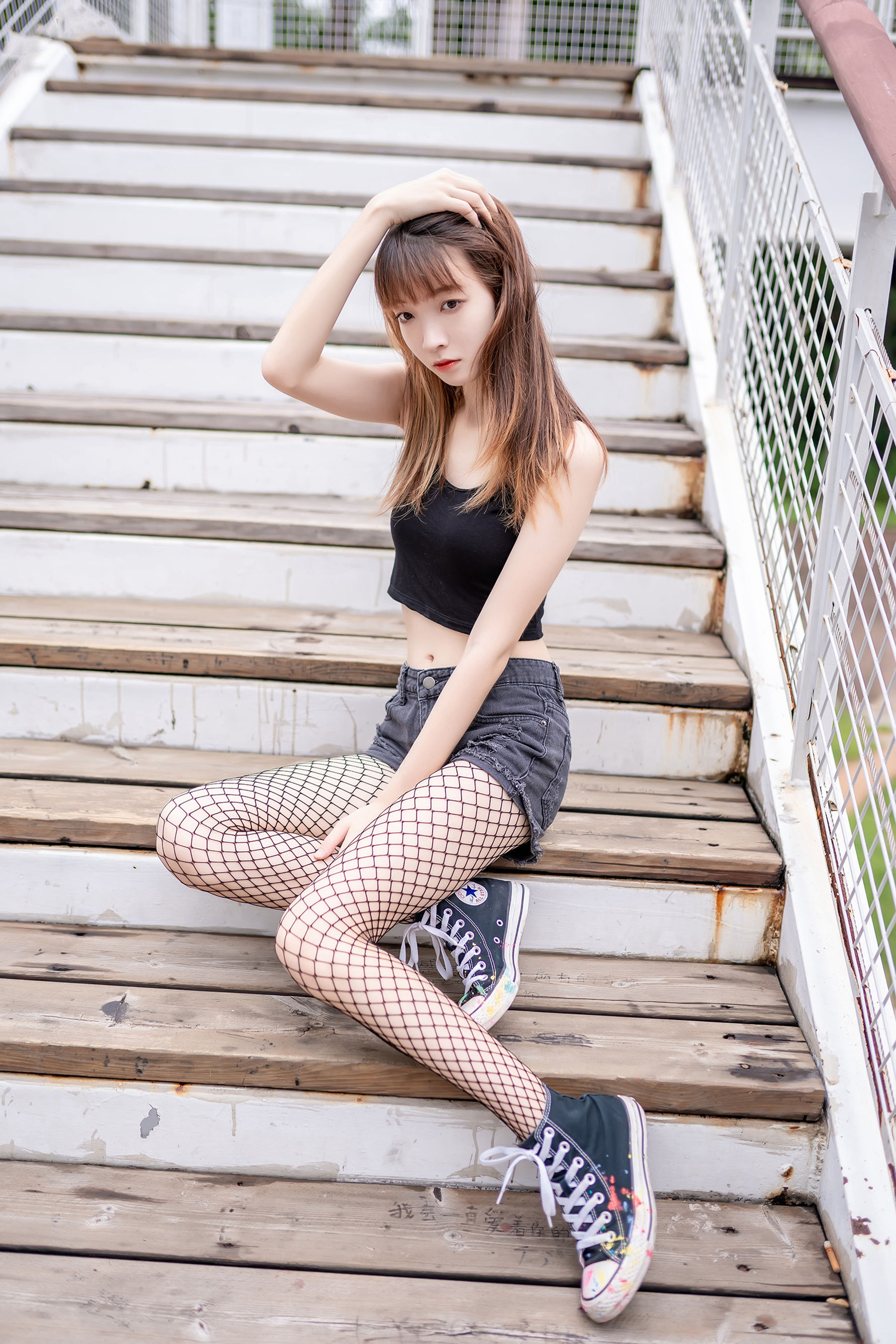 [喵糖映画] VOL.422 祖木子 网袜少女_第2张