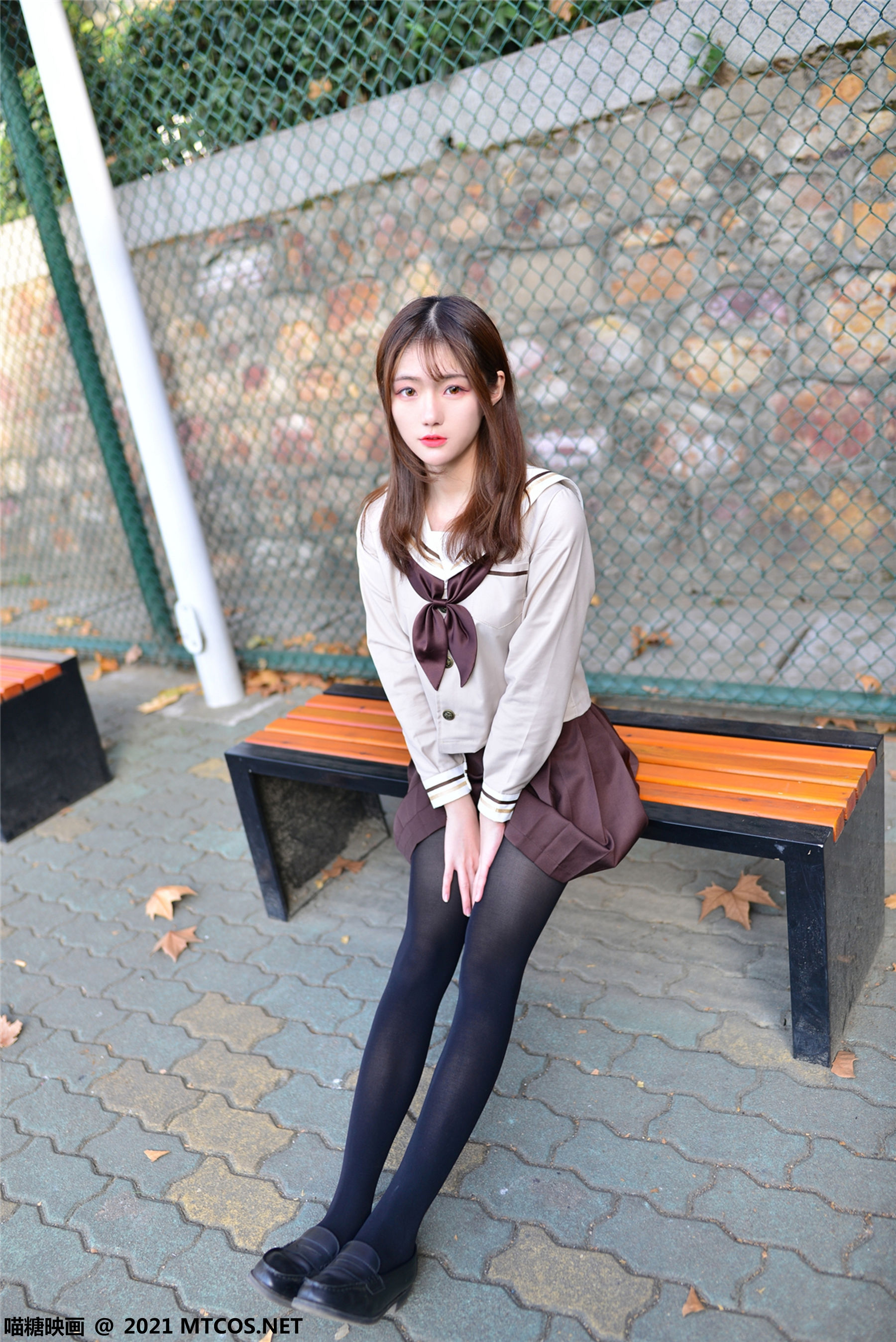 [喵糖映画] VOL.426 卿颜呀 校园JK学妹_第4张