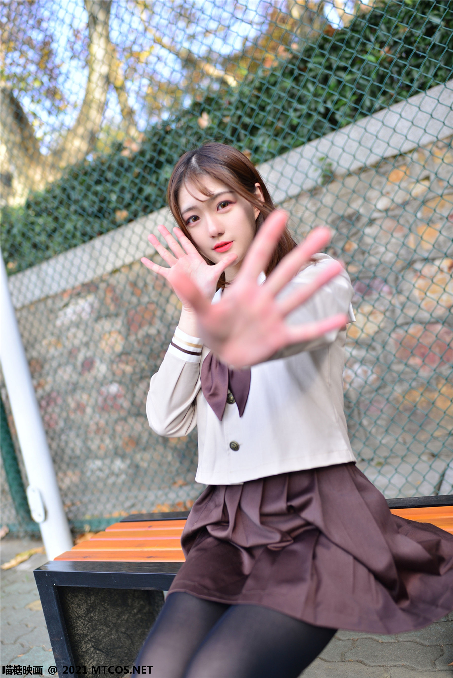 [喵糖映画] VOL.426 卿颜呀 校园JK学妹_第5张