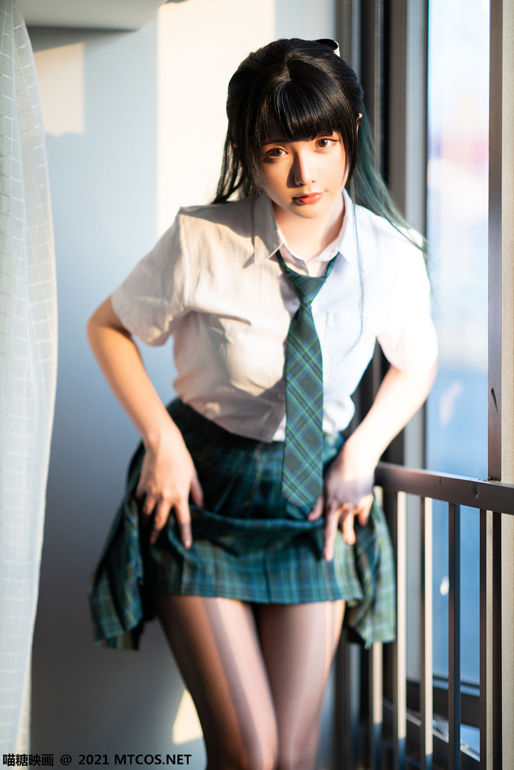 [喵糖映画] VOL.435 星之迟迟 绿色JK_第2张