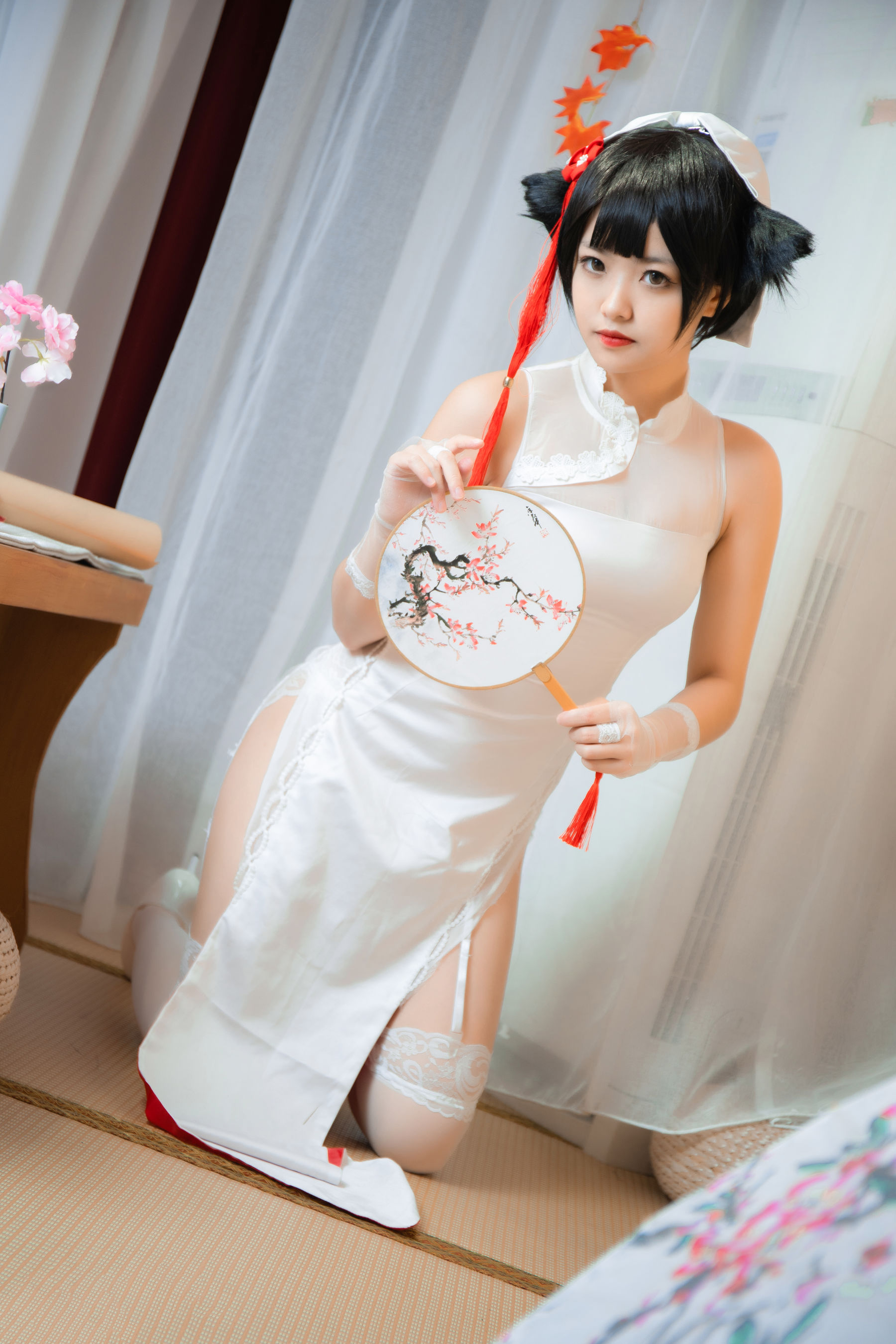 [喵糖映画] VOL.448 日奈娇 高雄旗袍 写真套图_第1张