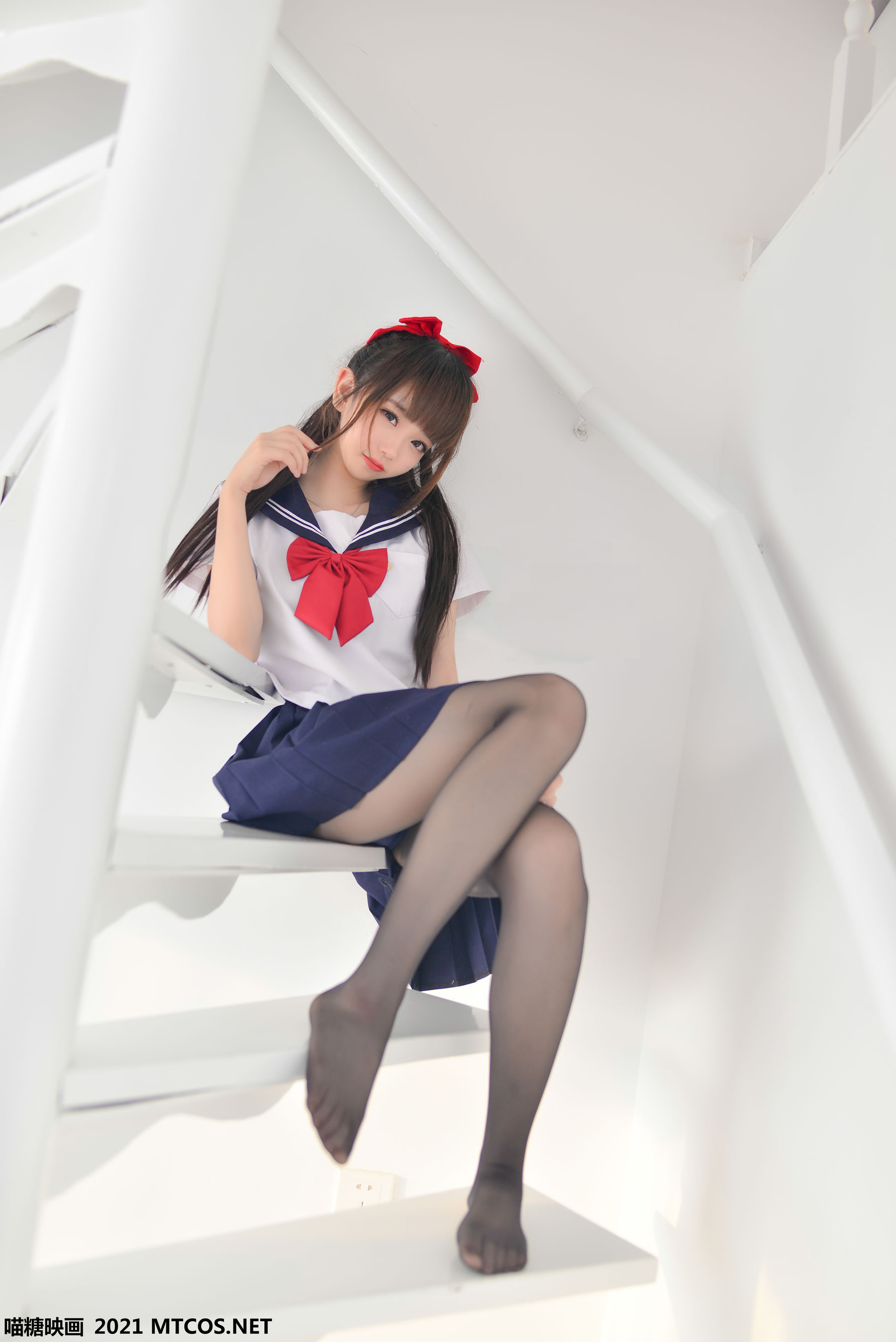 [喵糖映画] VOL.458 雪琪SAMA - JK妹妹_第2张