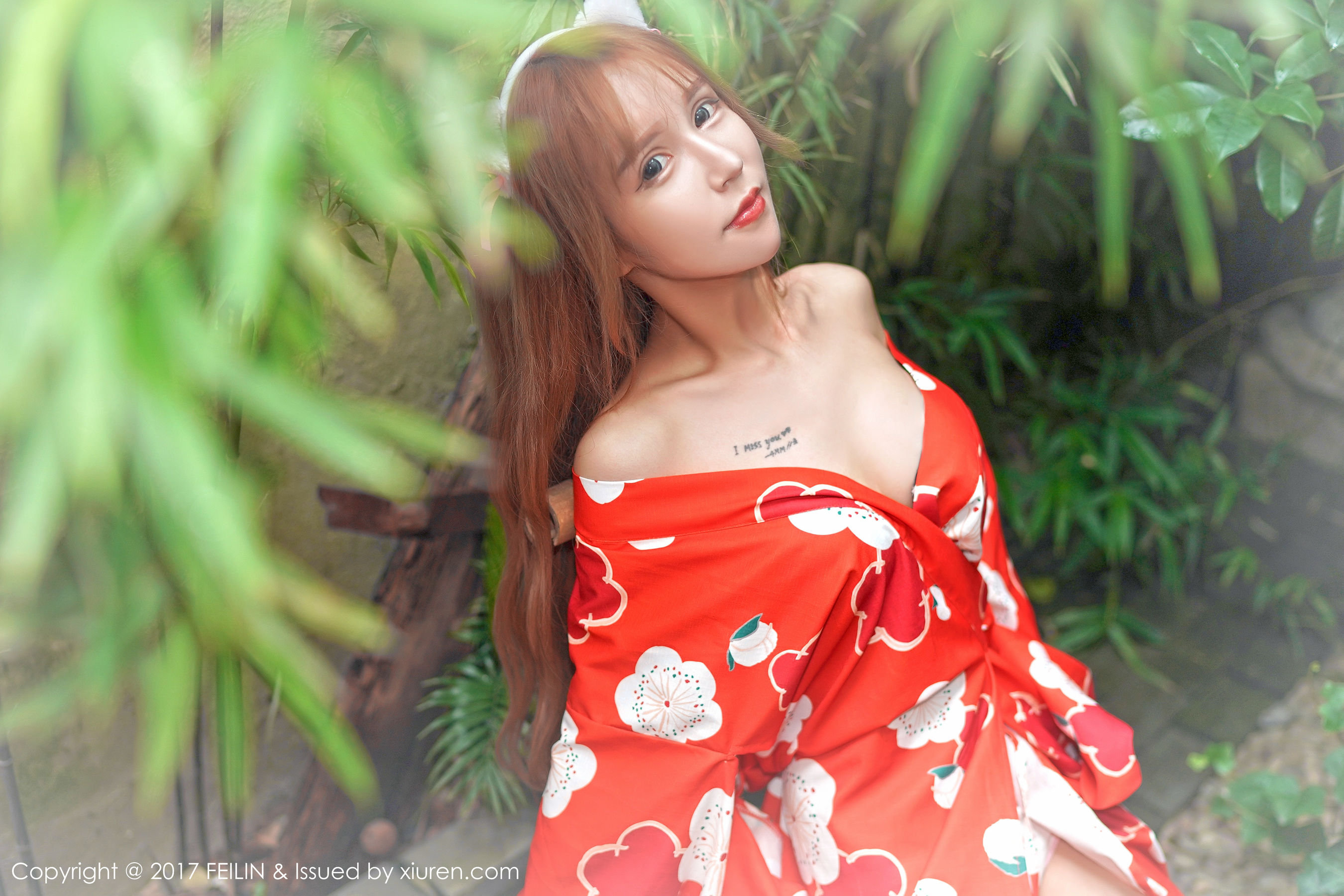 顾北北《和服猫女，柔桡轻曼，妩媚纤弱》 [嗲囡囡FEILIN] VOL.102_第5张