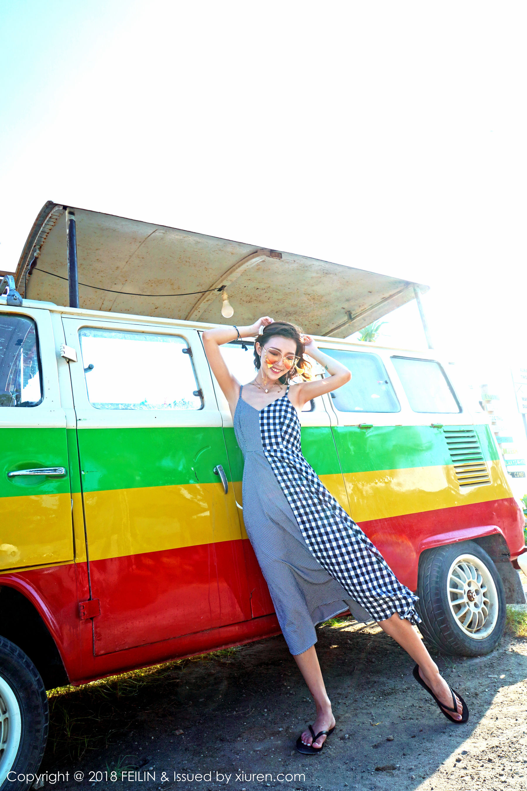 冯木木LRIS《海边清新系列》 [嗲囡囡FEILIN] VOL.142_第4张